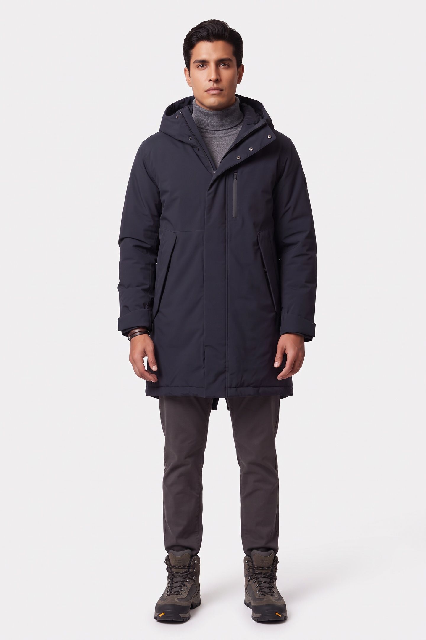 BRANDENBURGER COAT DARK NAVY 1