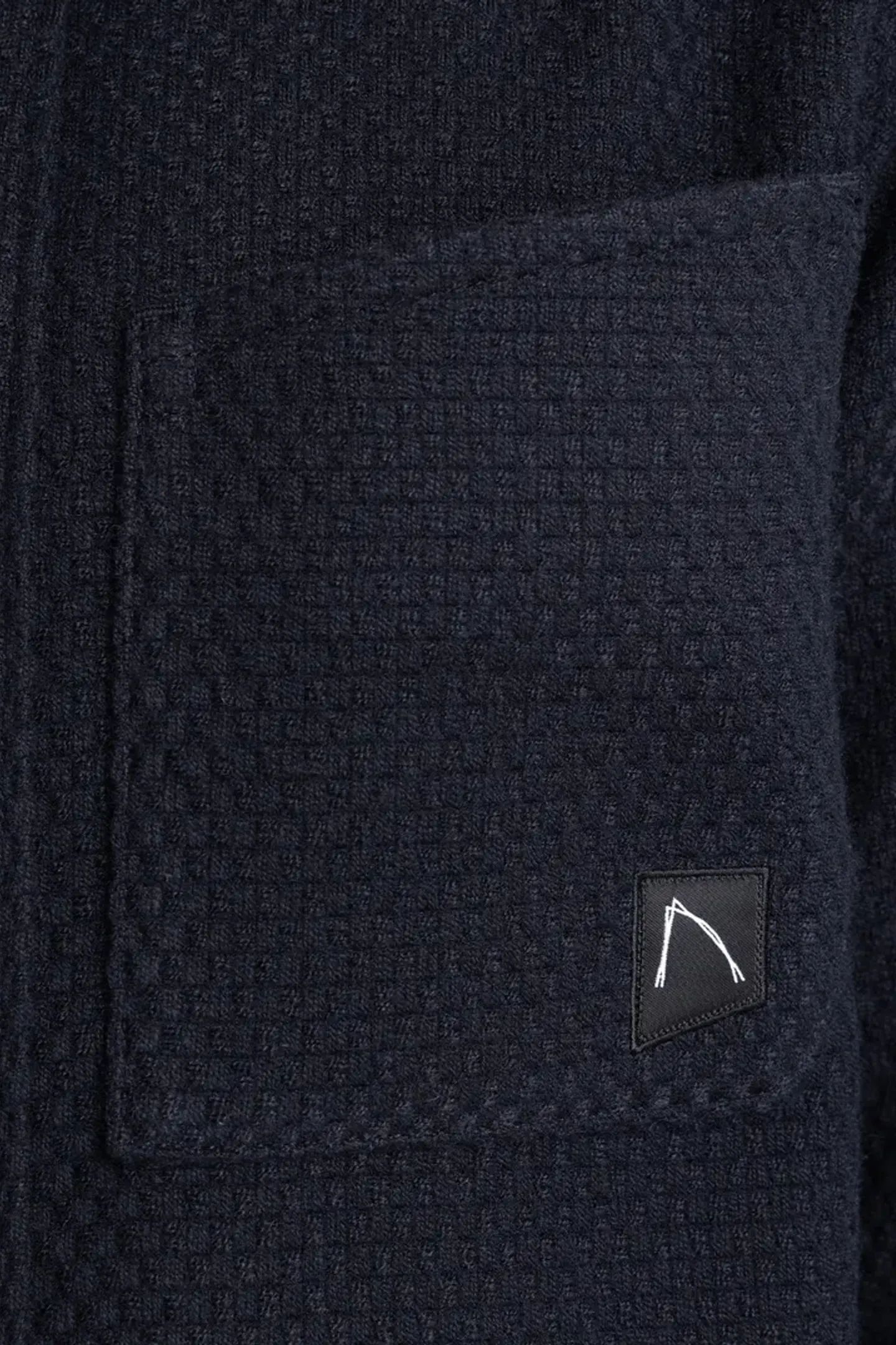 SHIRT LONG SLEEVE FOLEY STRUCTURE BLUE GRAPHITE 5