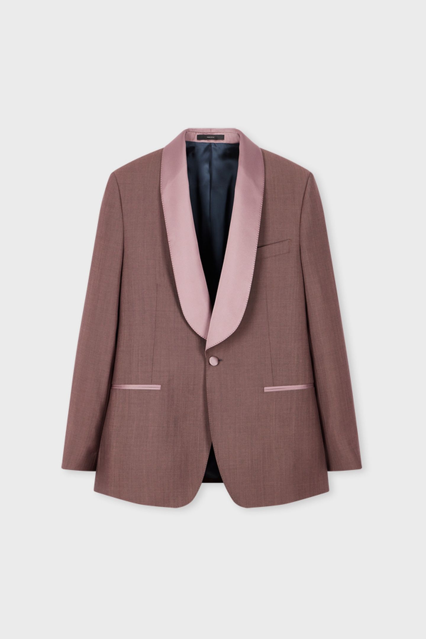 MENS TAILORED FIT 1 BTN JACKET DARK VIOLET 4