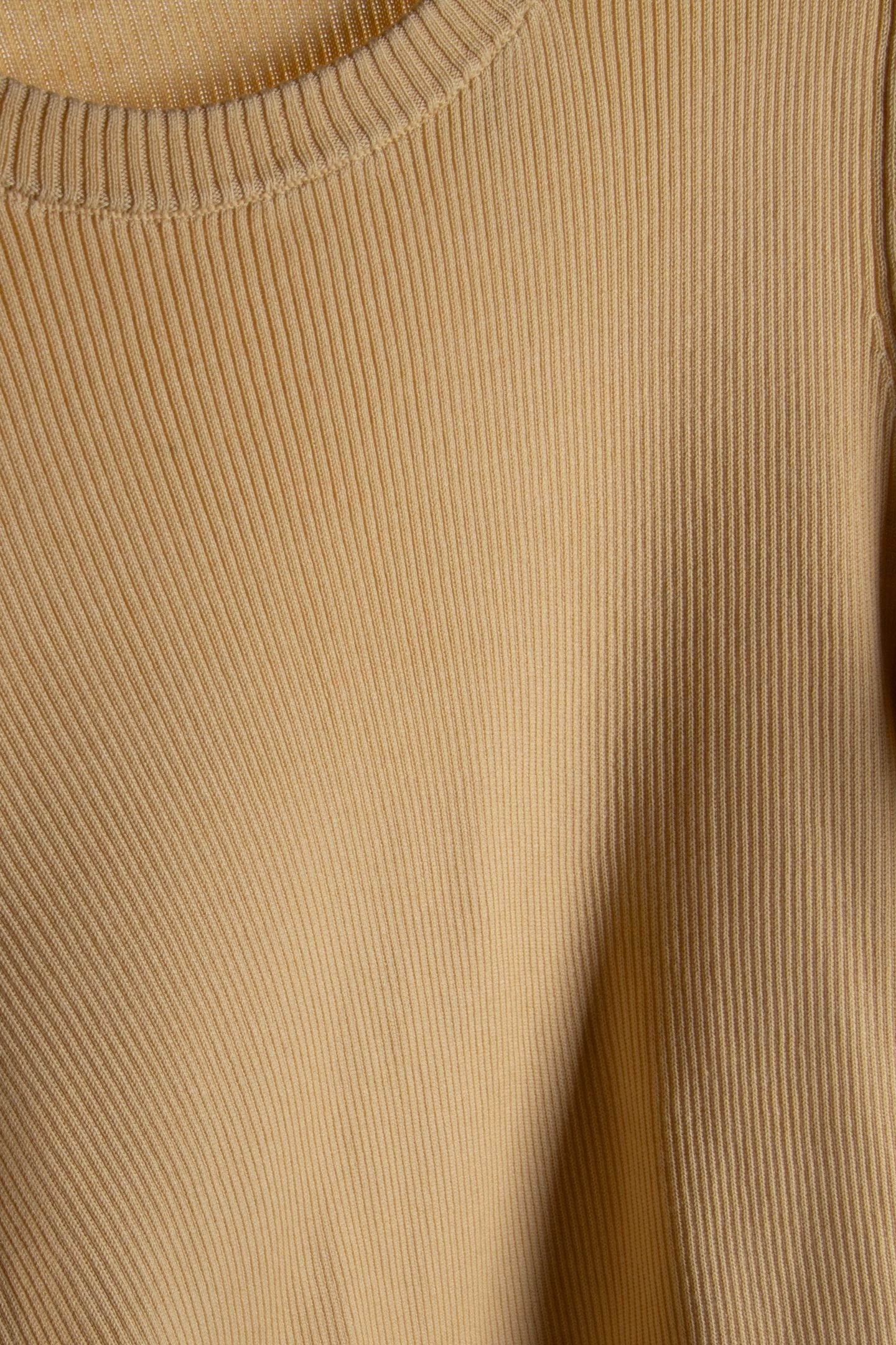 TINT COTTON SWEATER YELLOW 4