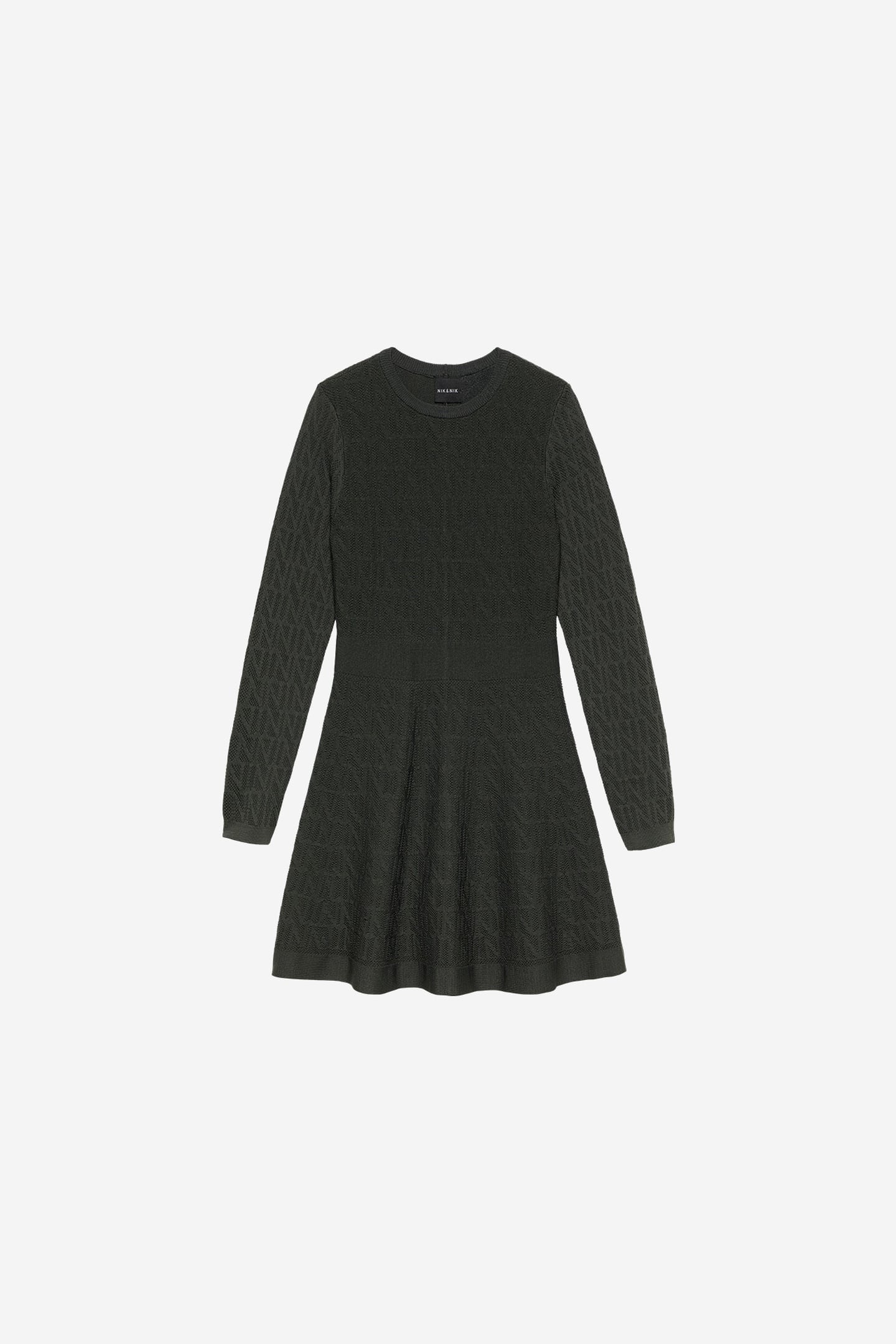 JIRO DRESS CHARCOAL 1