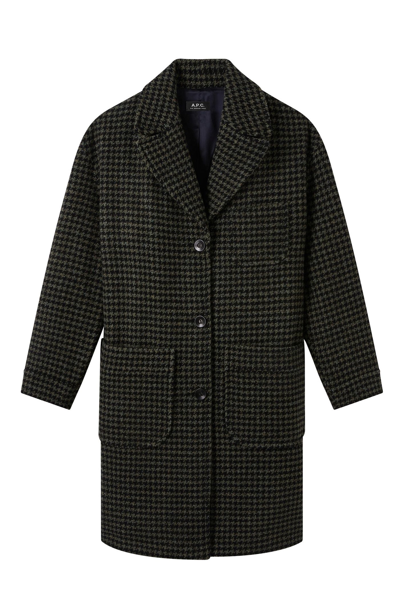 COAT NINA GREY GREEN 2