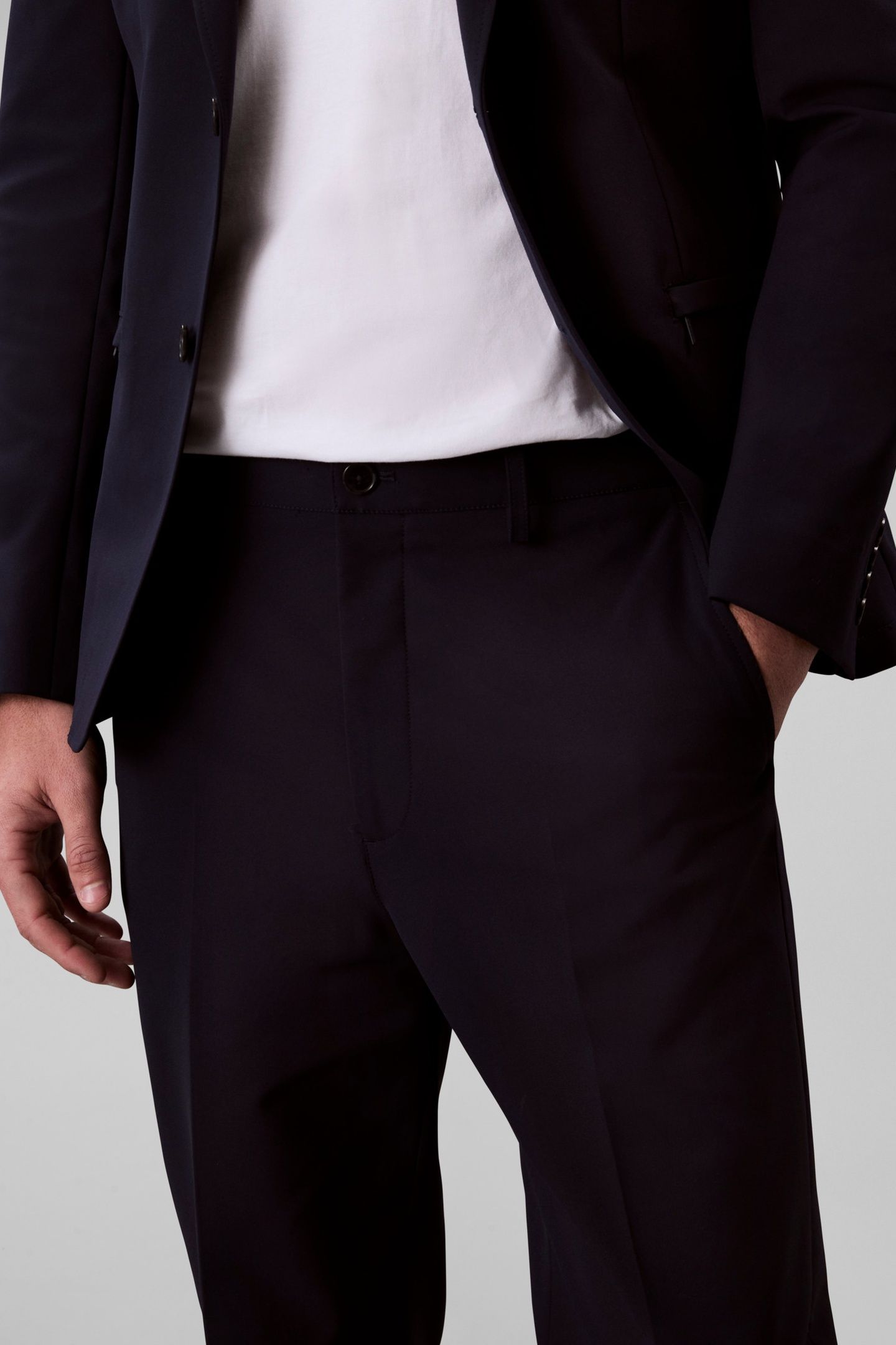 TECH HALF ELASTIC TROUSERS NIGHT SKY 5