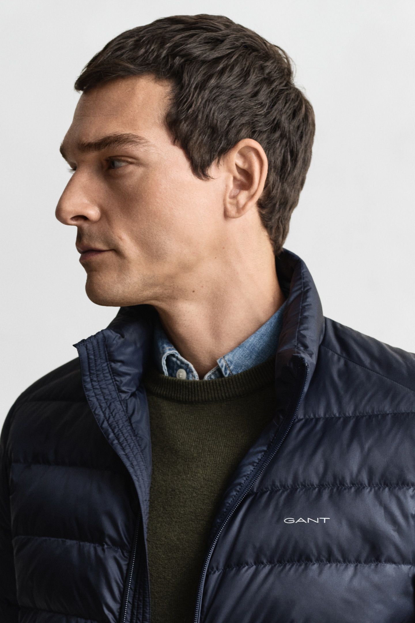 LIGHT DOWN JACKET EVENING BLUE 5