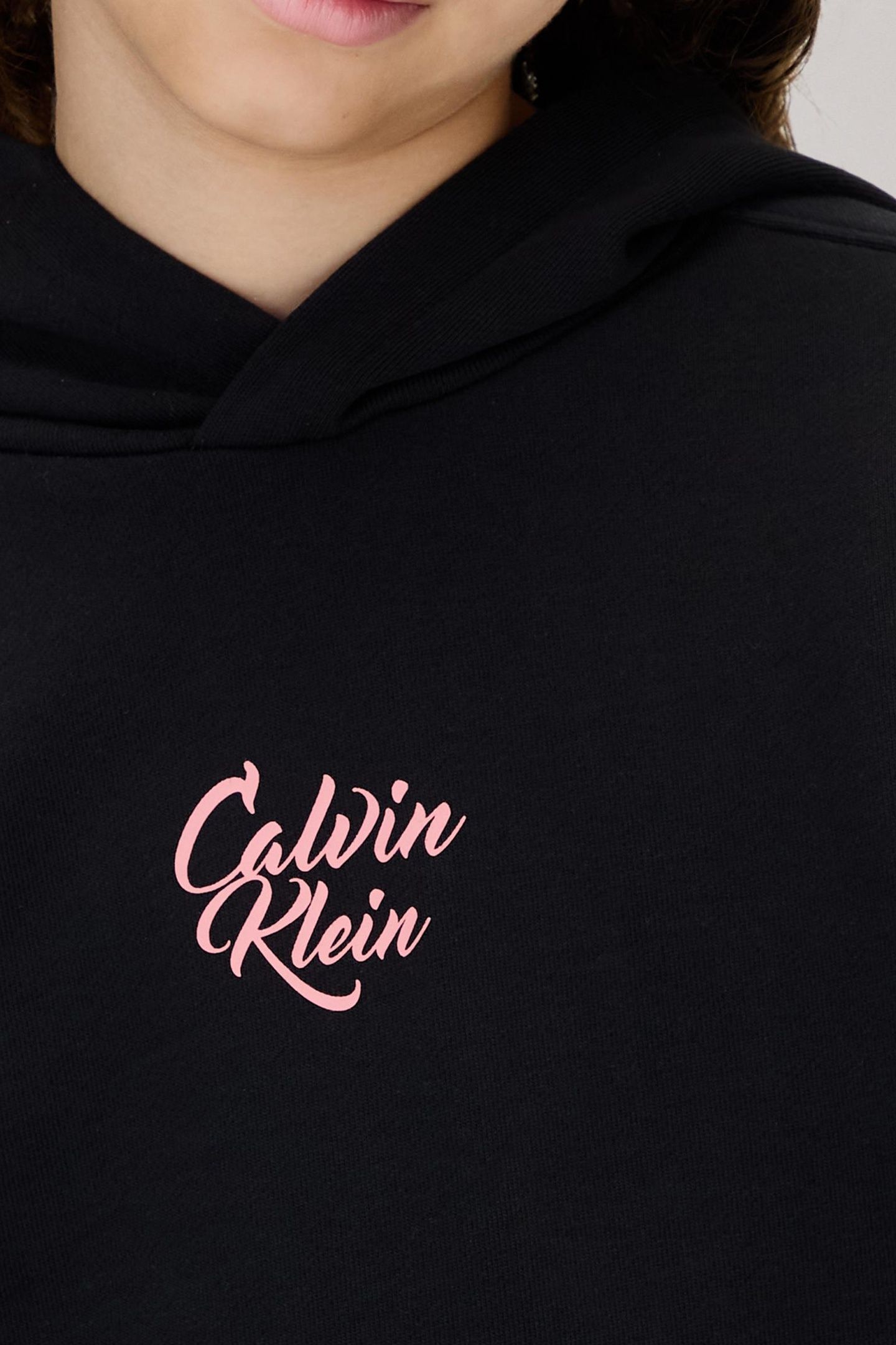 GIRLS SCRIPT LOGO GRAPHIC BLACK 5