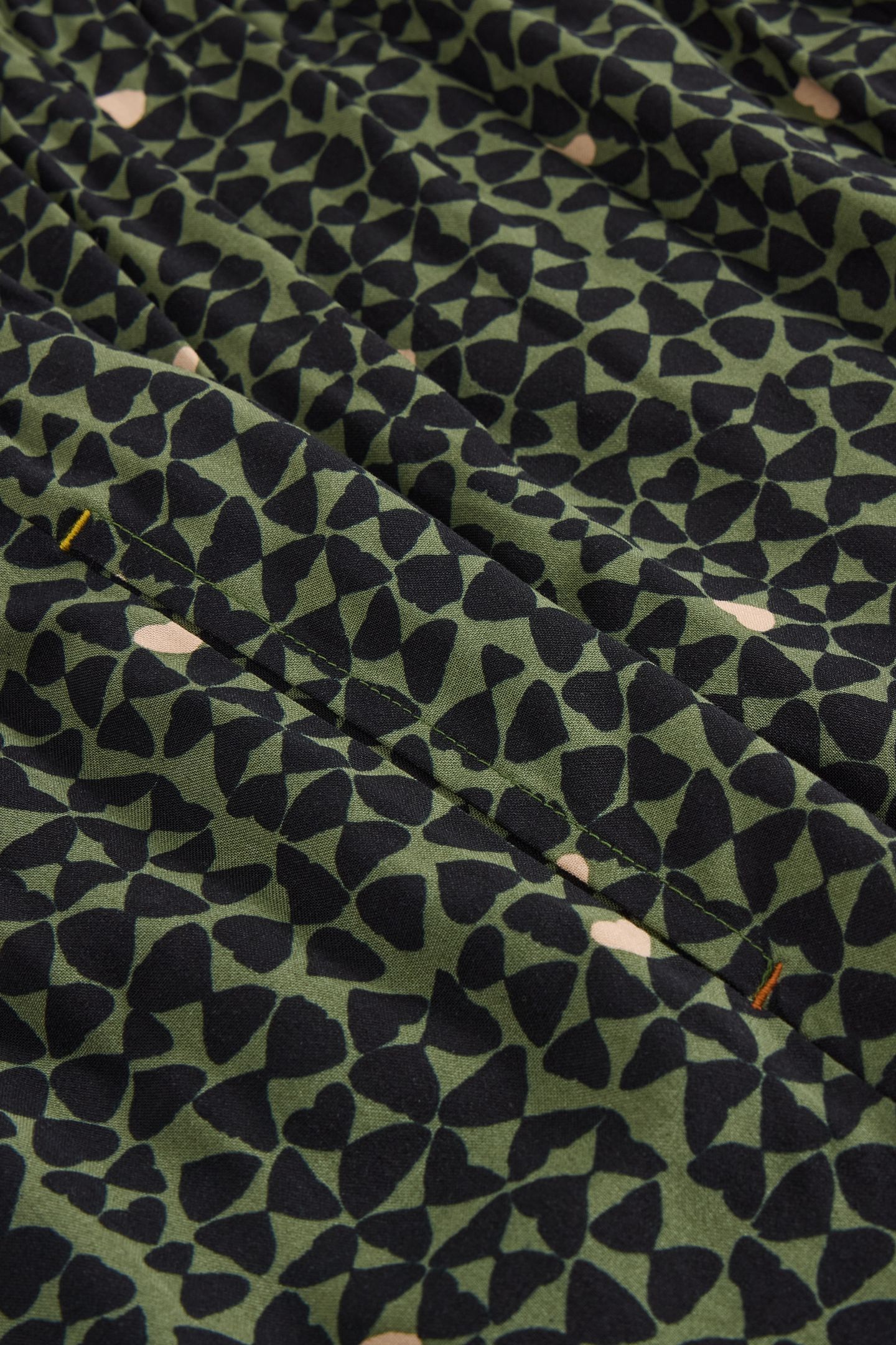 PENELOPE DRESS GREEN PRINT 5