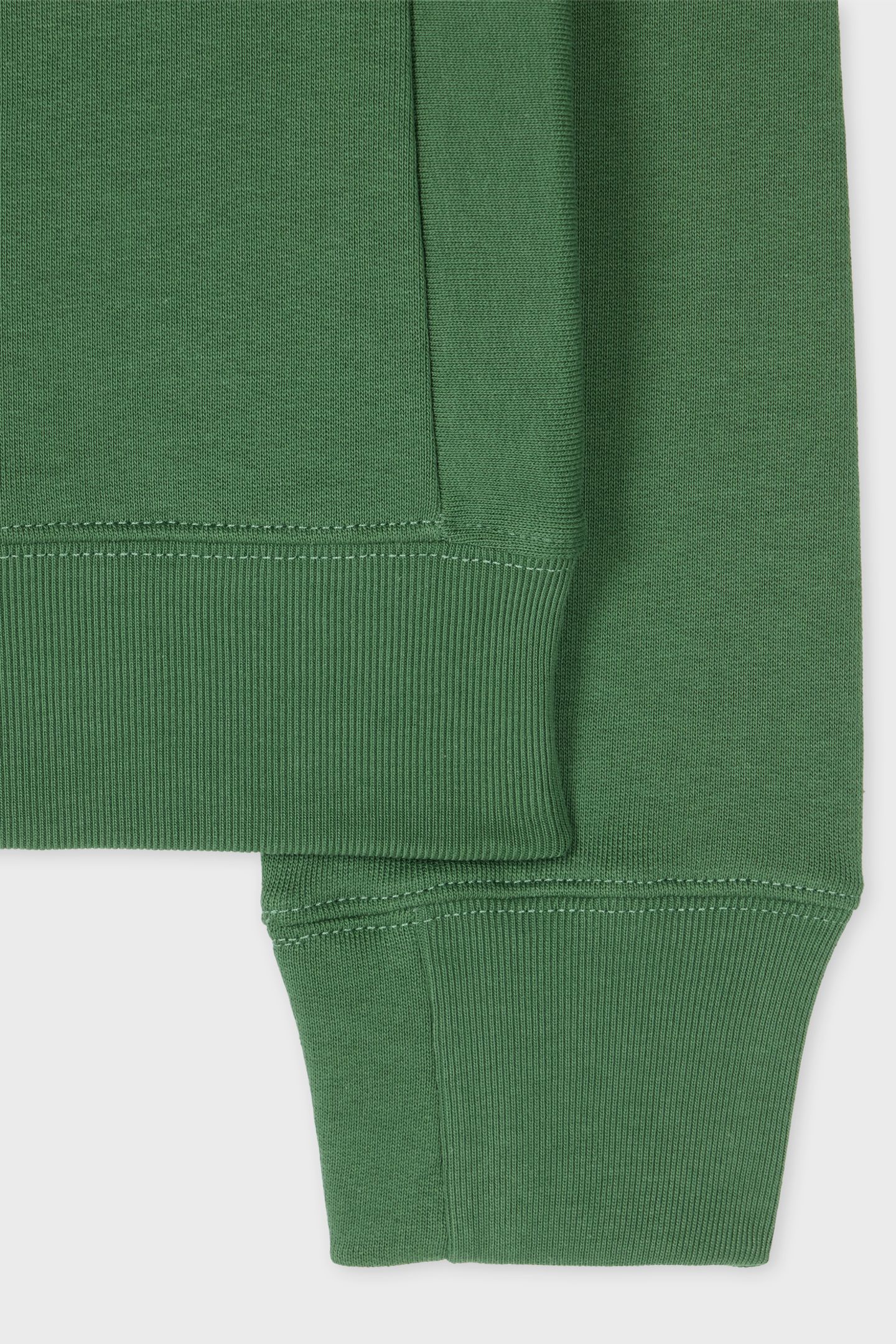 MENS REG FIT SWEATSHIRT ZEBRA EMERALD GREEN 6