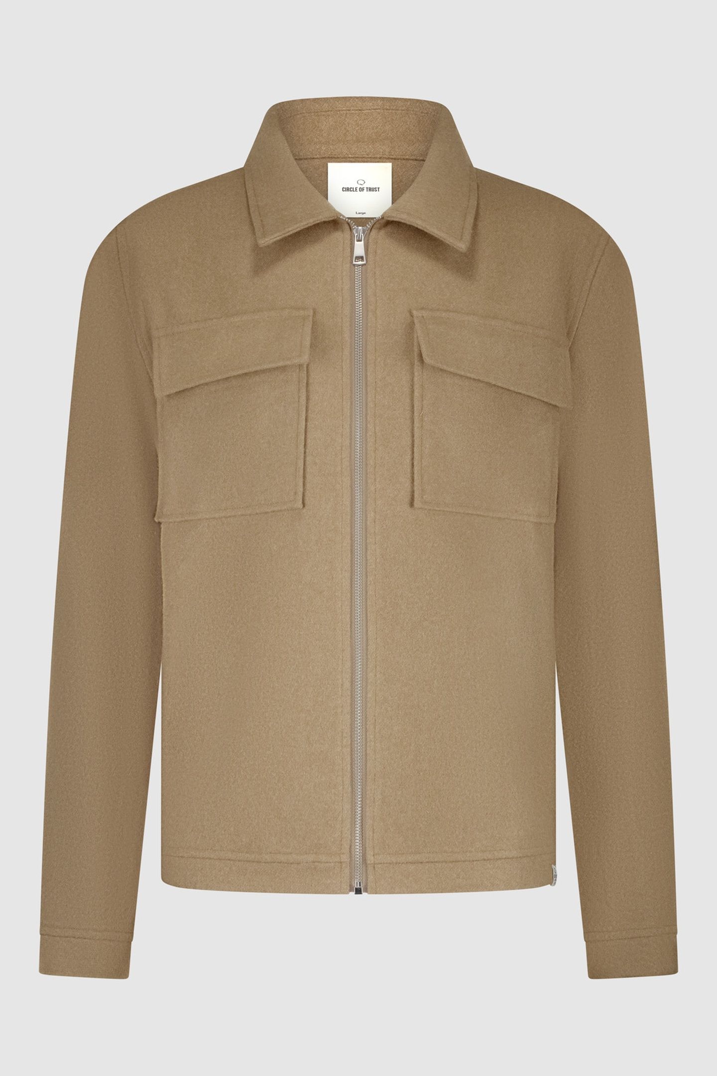 NATHAN OVERSHIRT CAMEL 1