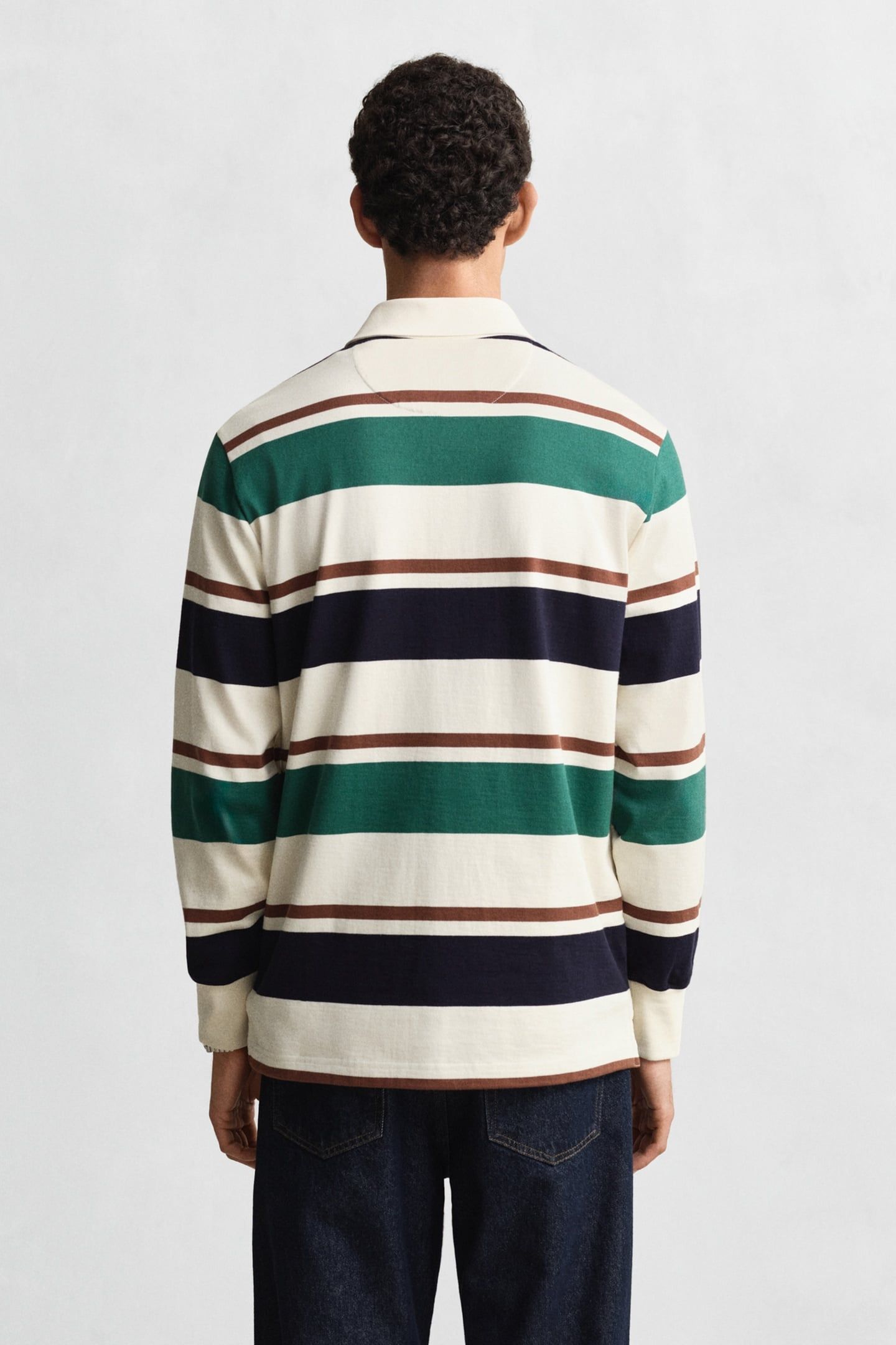 STRIPED HEAVY RUGGER CREAM 2