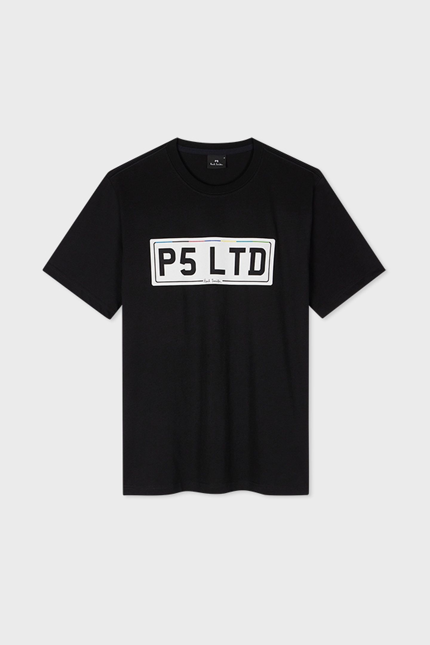 MENS REG FIT SS T SHIRT P5 LTD BLACK 8