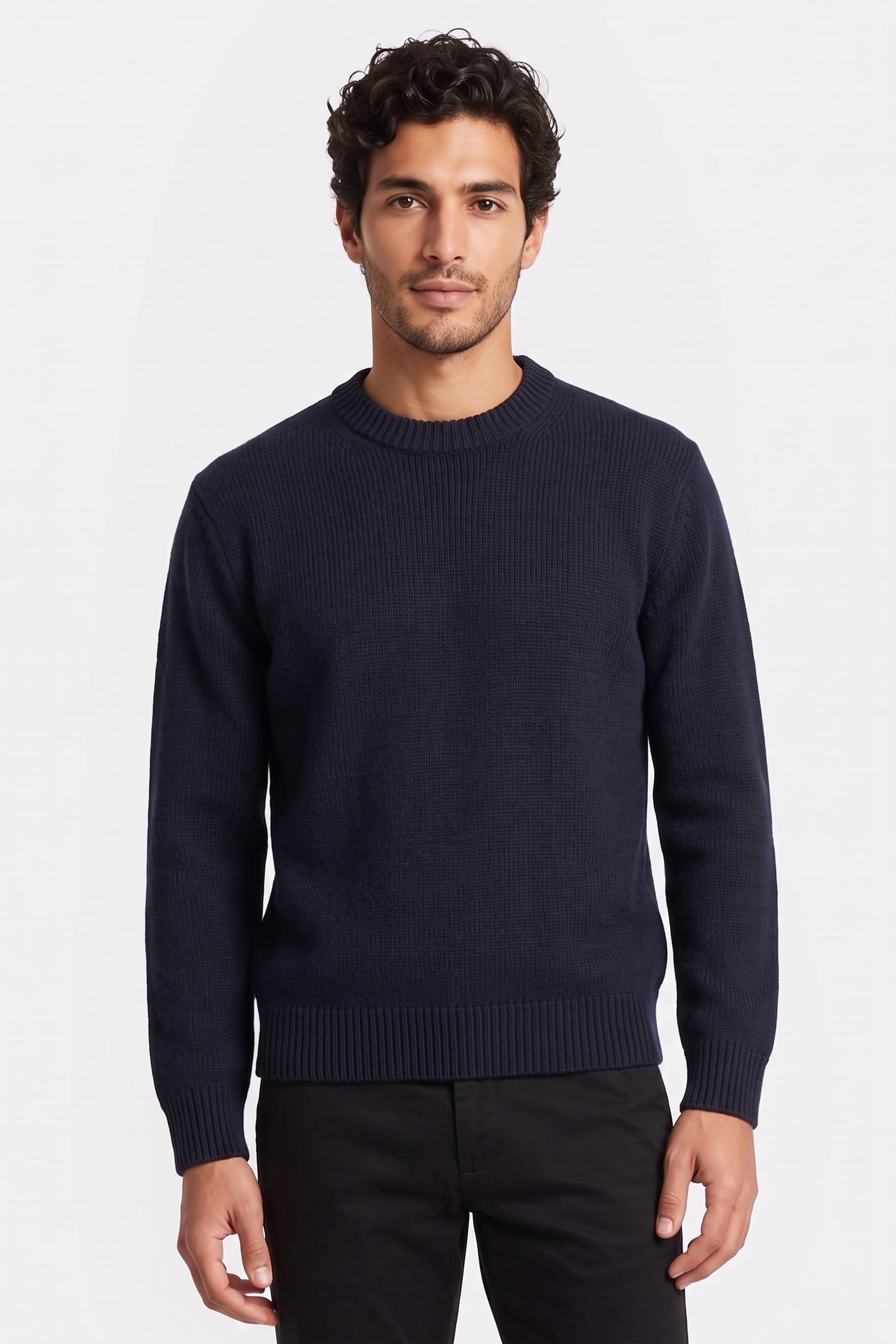 SANIT OVERSIZED CREW BLUE 1