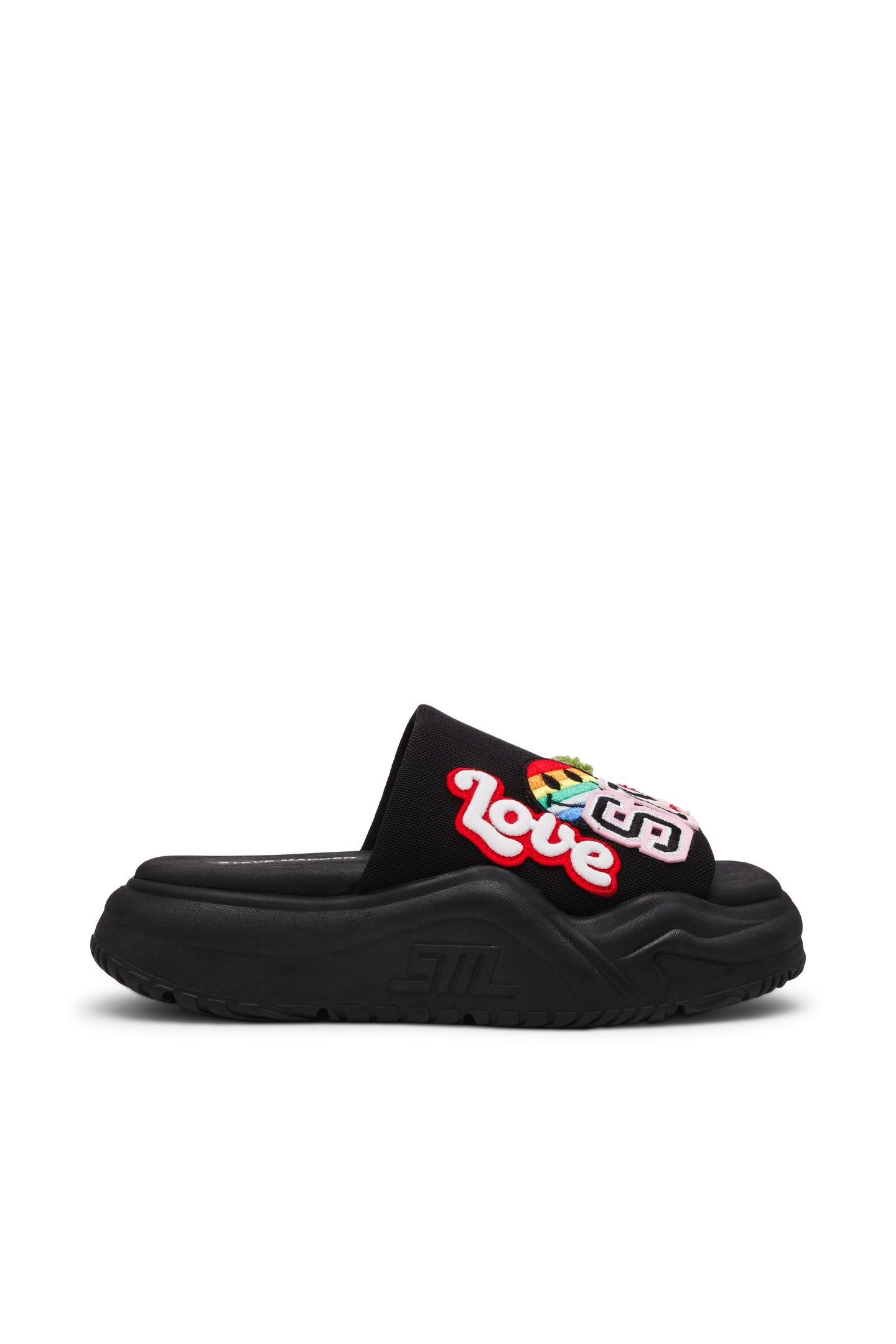 SPANKY-P SLIDES BLACK 1
