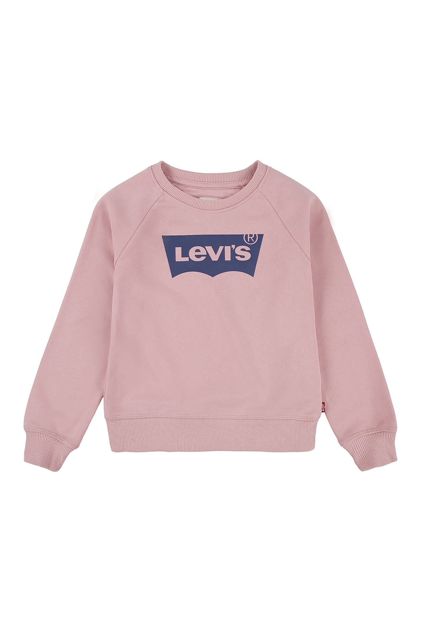 GIRLS KEY ITEM LOGO CREW BRIDAL ROSE 1