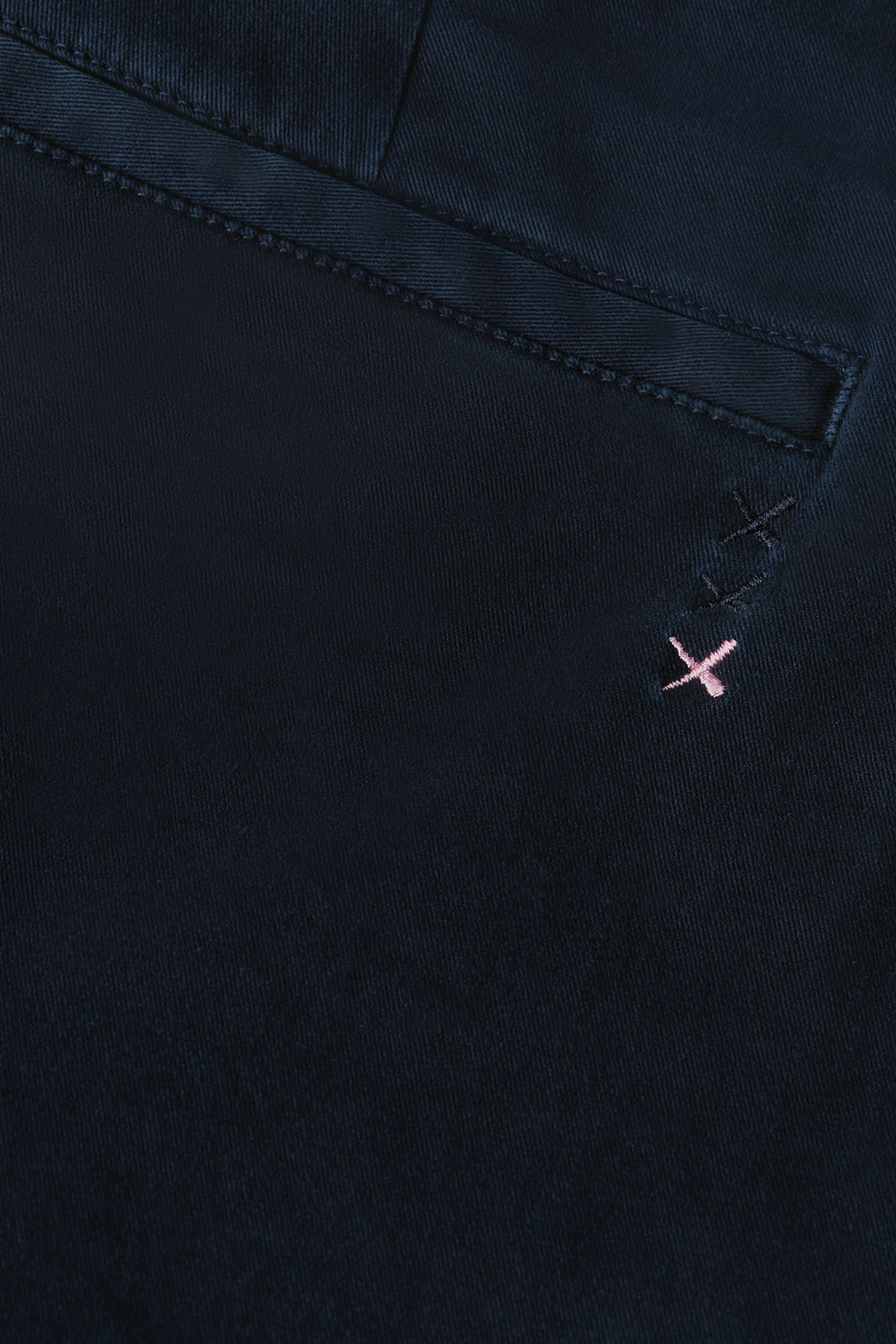 WARREN COTTON TWILL WASHED CHINO WITH BELT SKY CAPTAIN 3