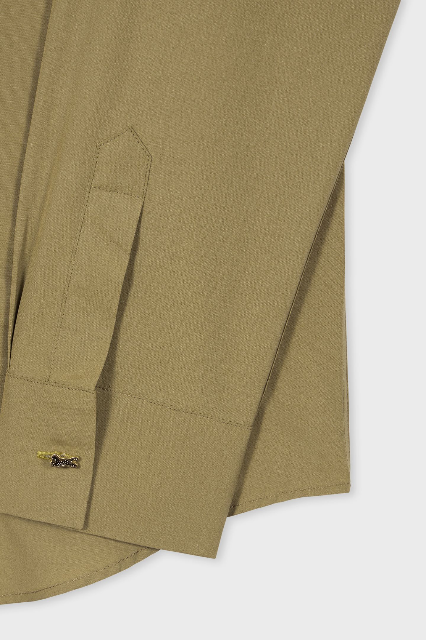 MENS S/C REGULAR FIT SHIRT LT GREYISH GREEN 6