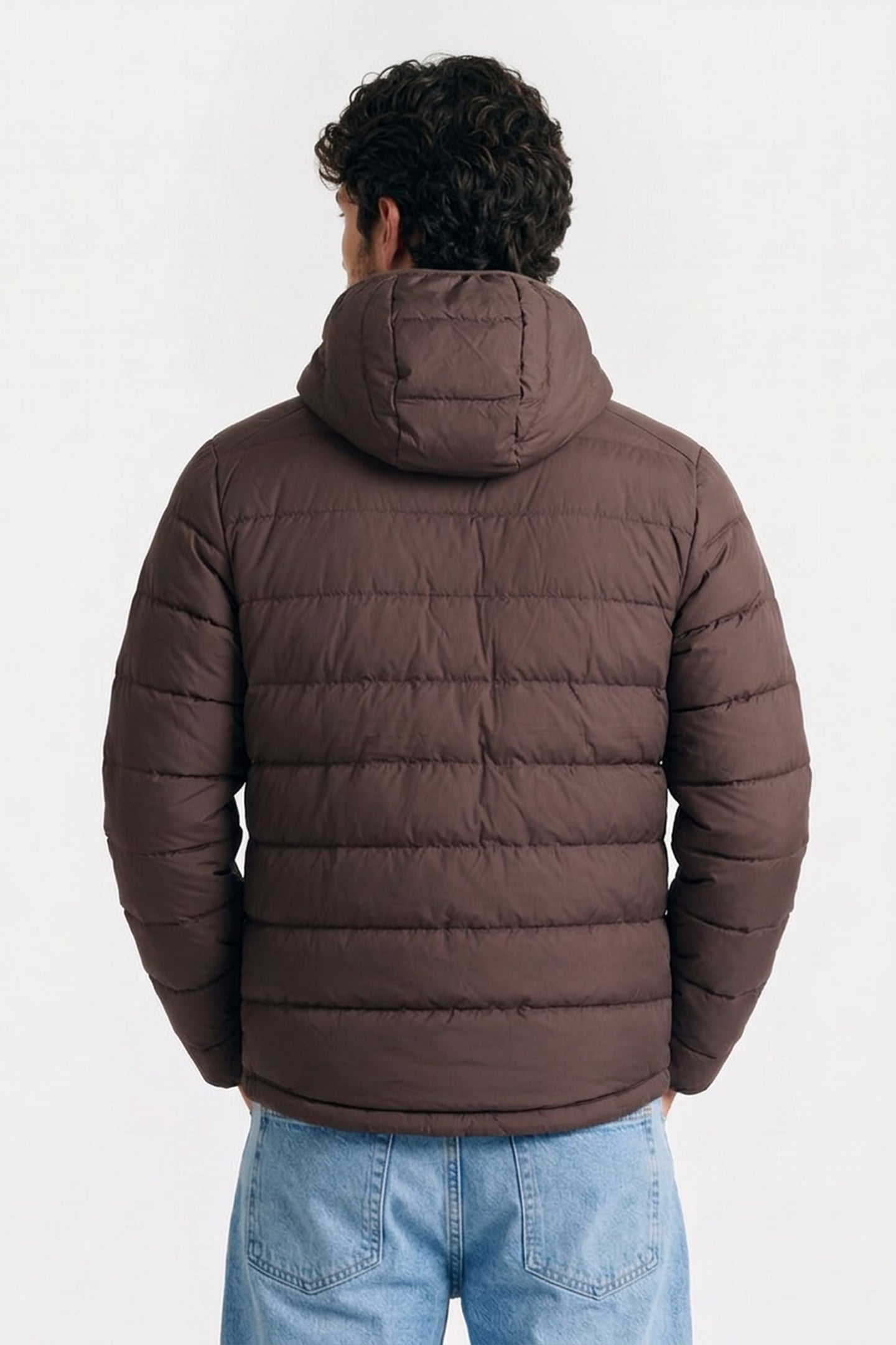 ATHER DOWN HOODY PEAT 2