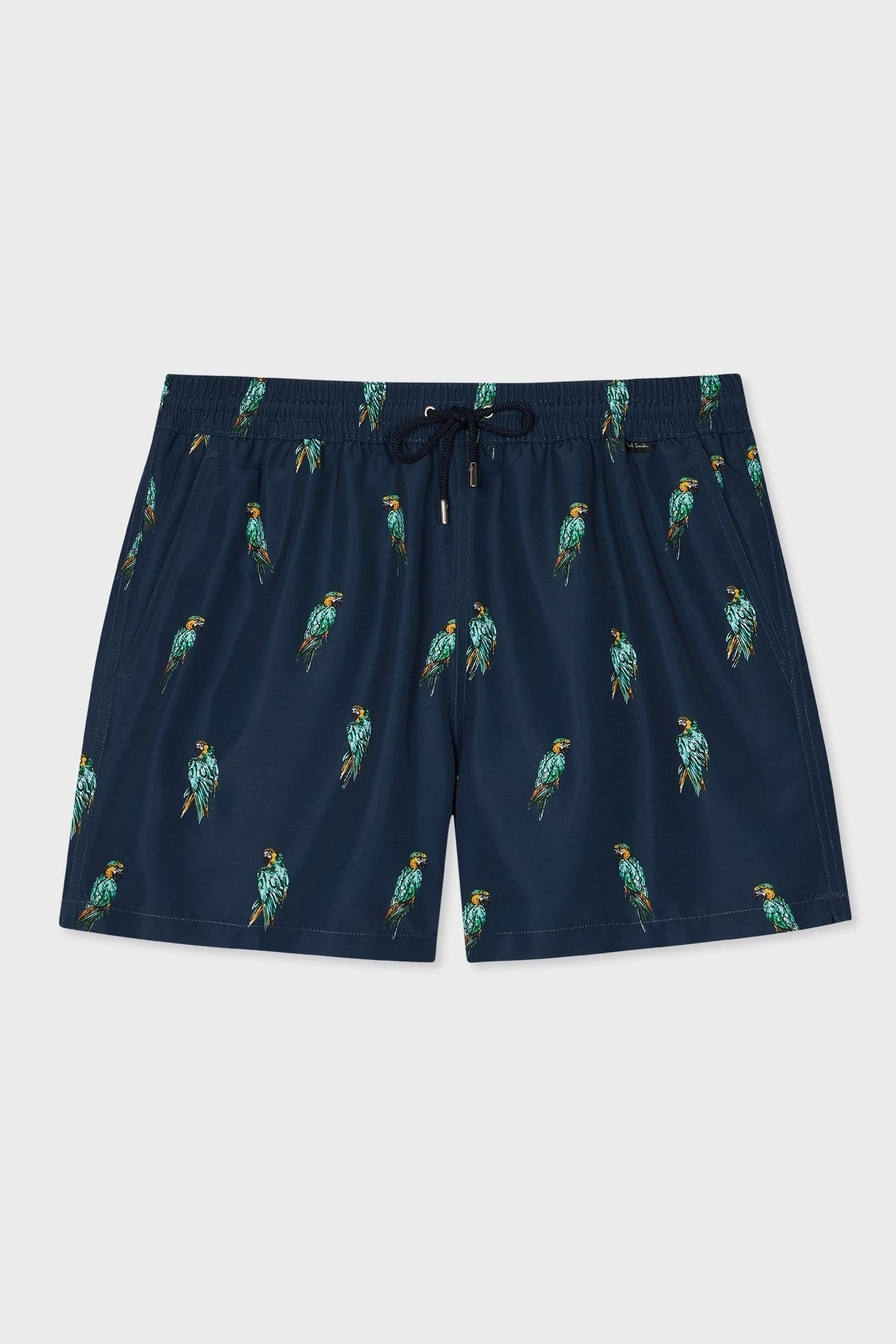 MEN SWIM SHORT PARROTS NAVY 1