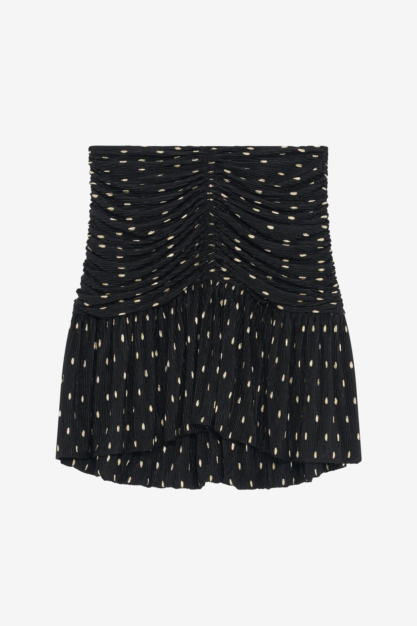 RIHAM SKIRT BLACK/GOLD 5