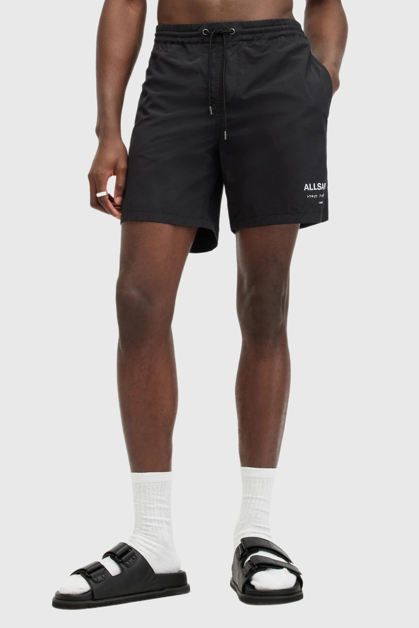 UNDERGROUND SWIMSHRT JET BLACK 1