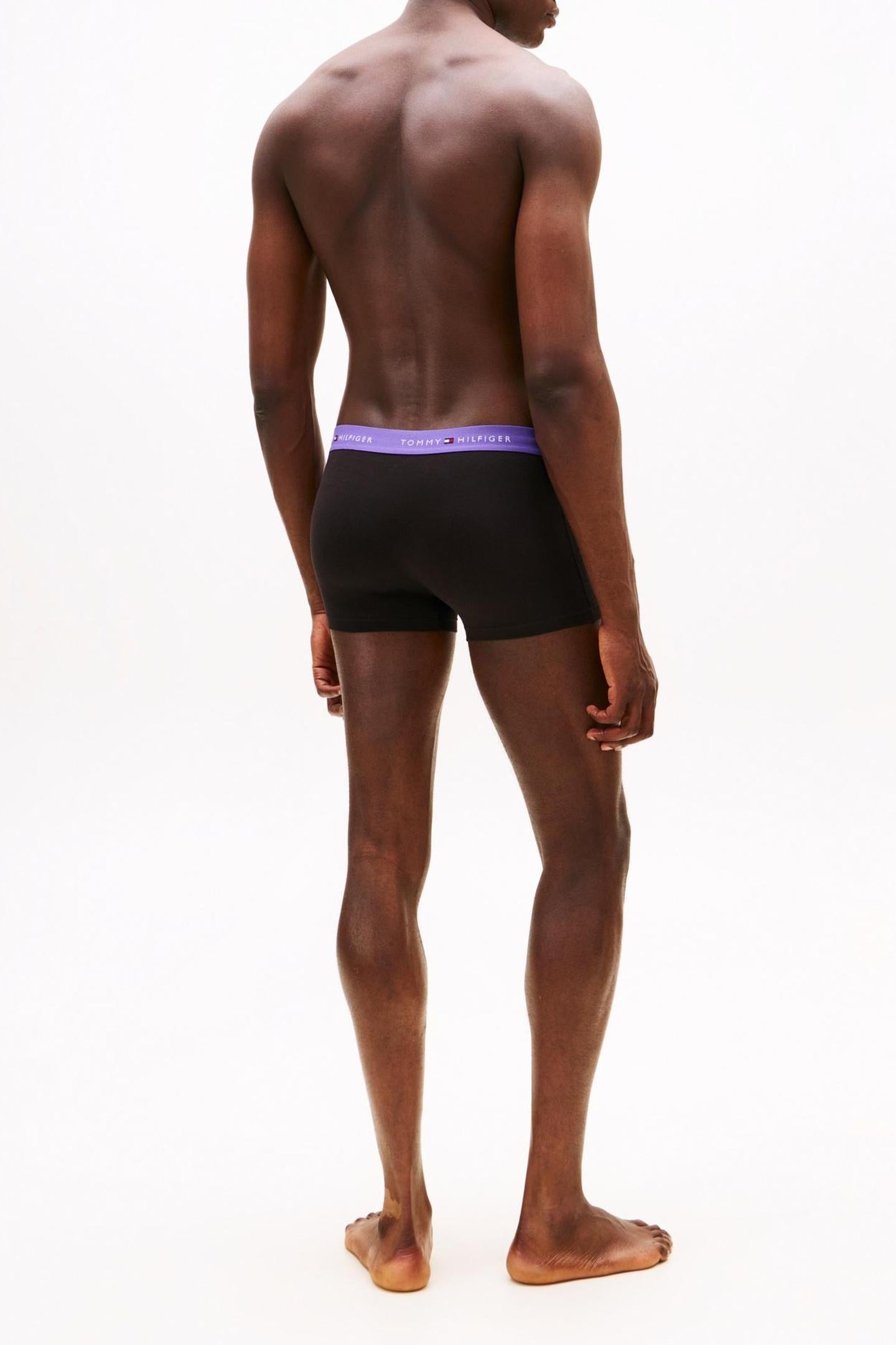 3-PACK WAISTBAND TRUNK RCH MUL/WDGE BLU/MON PRPLE 5
