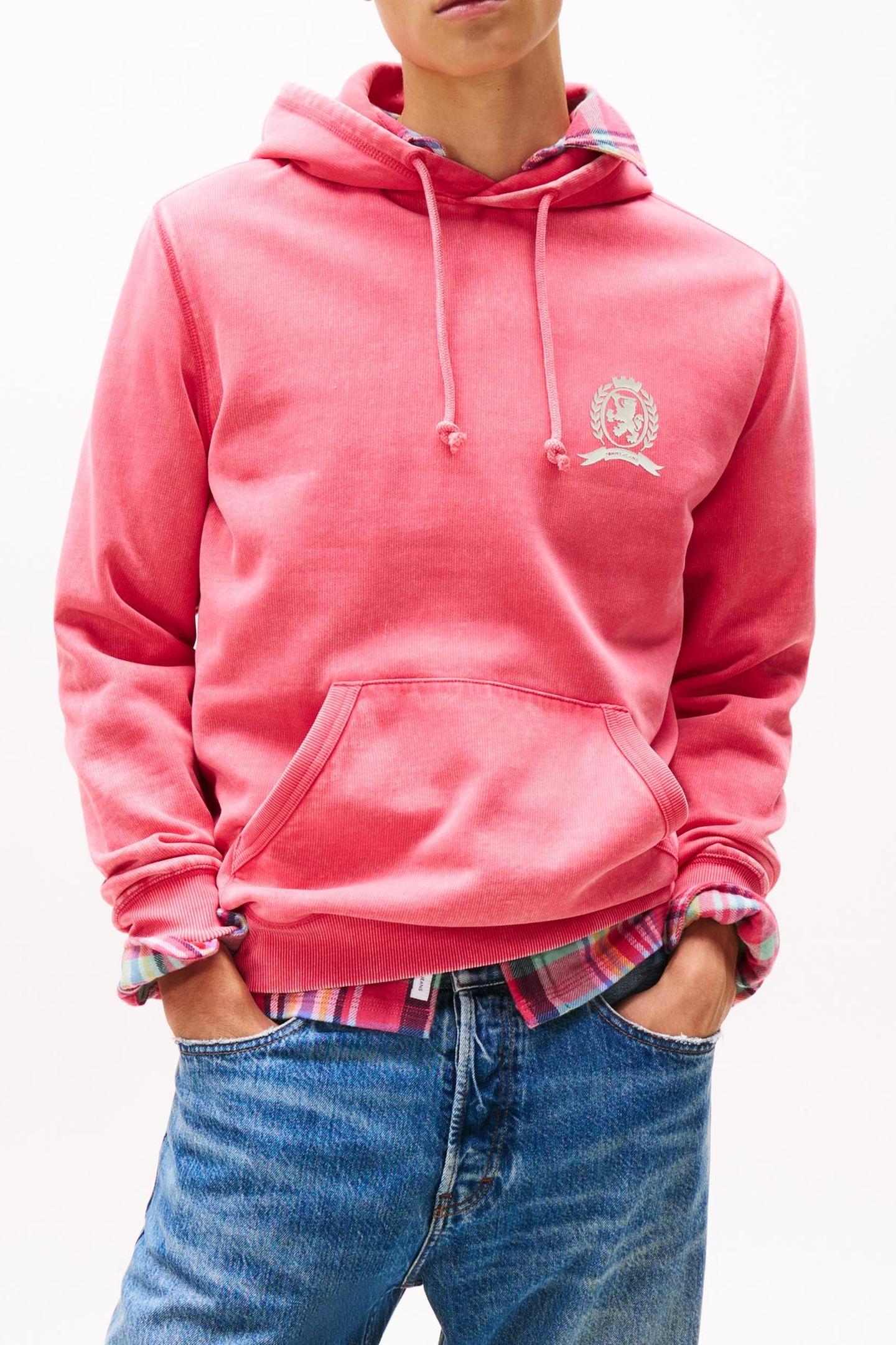 TJM REG WASHED CREST VINTAGE CERISE 1