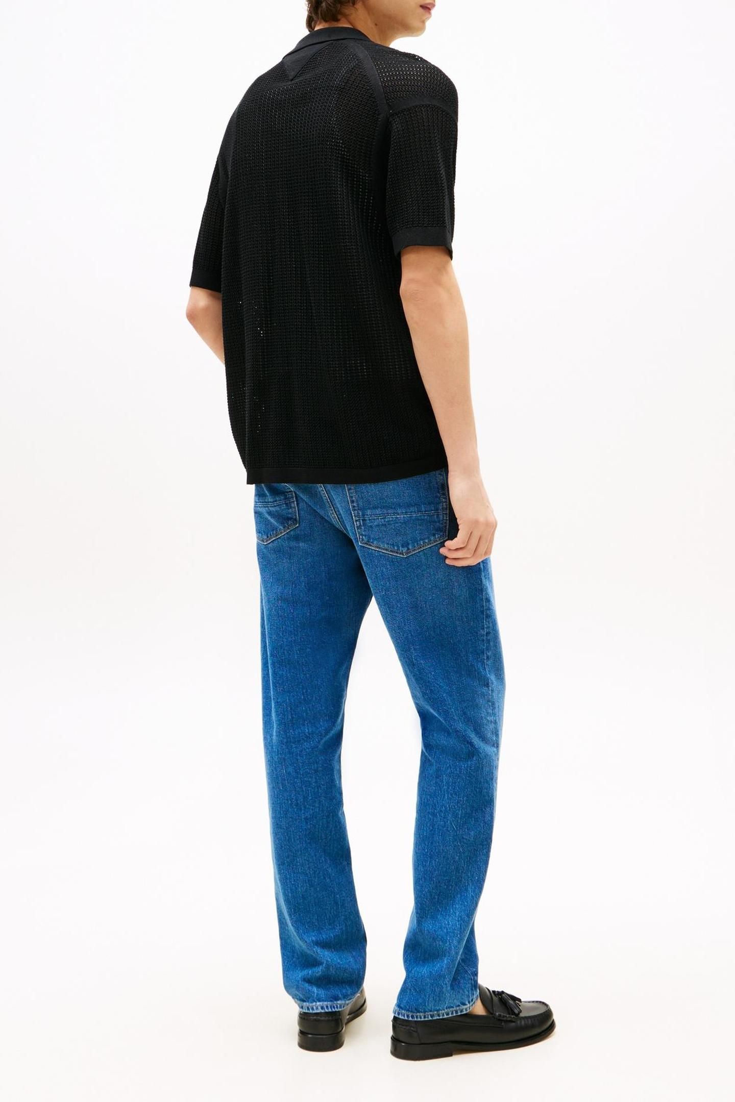 STRUCTURE OPEN KNIT BLACK 3