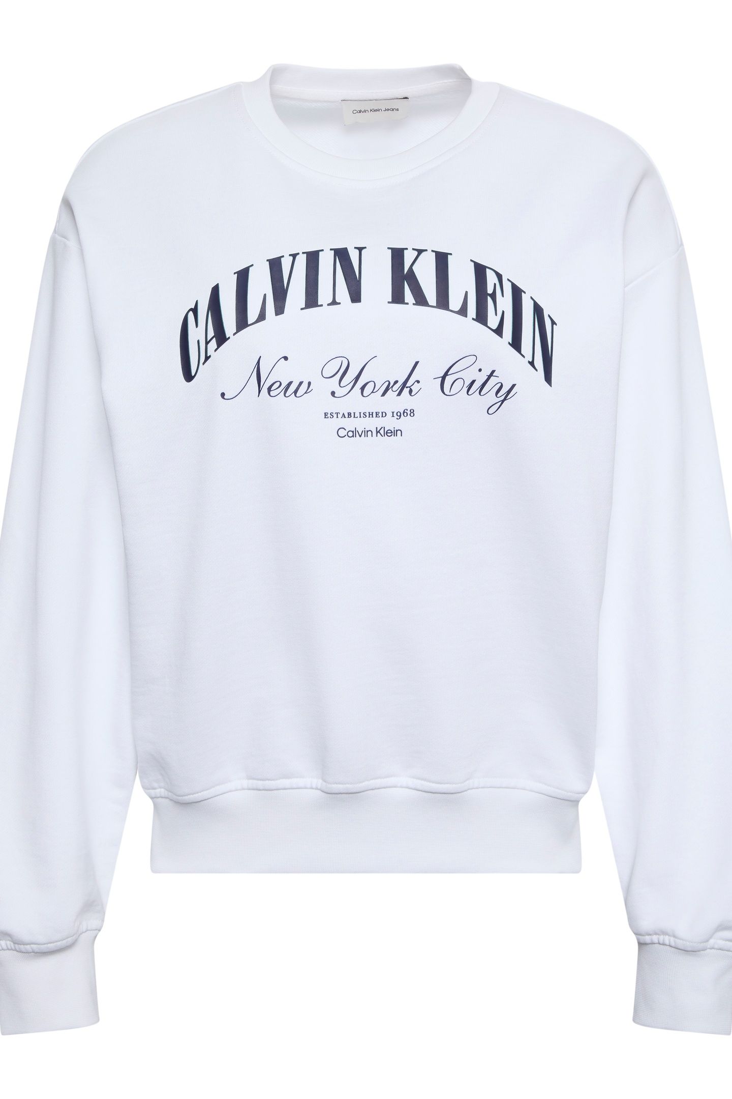 LOGO GRAPHIC CREWNECK BRIGHT WHITE 4