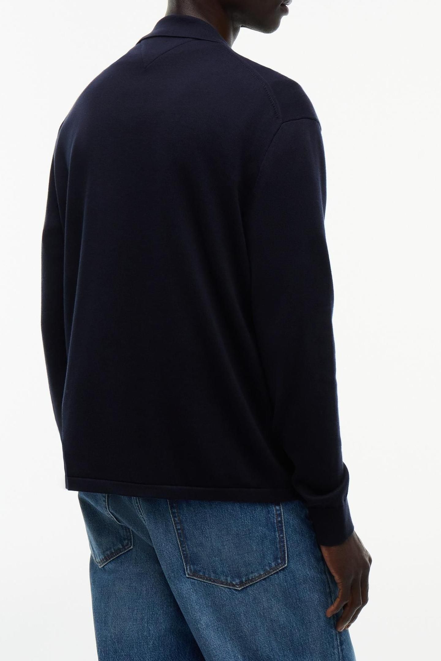 ESSENTIAL COTTON LS NAVY BLUE 6