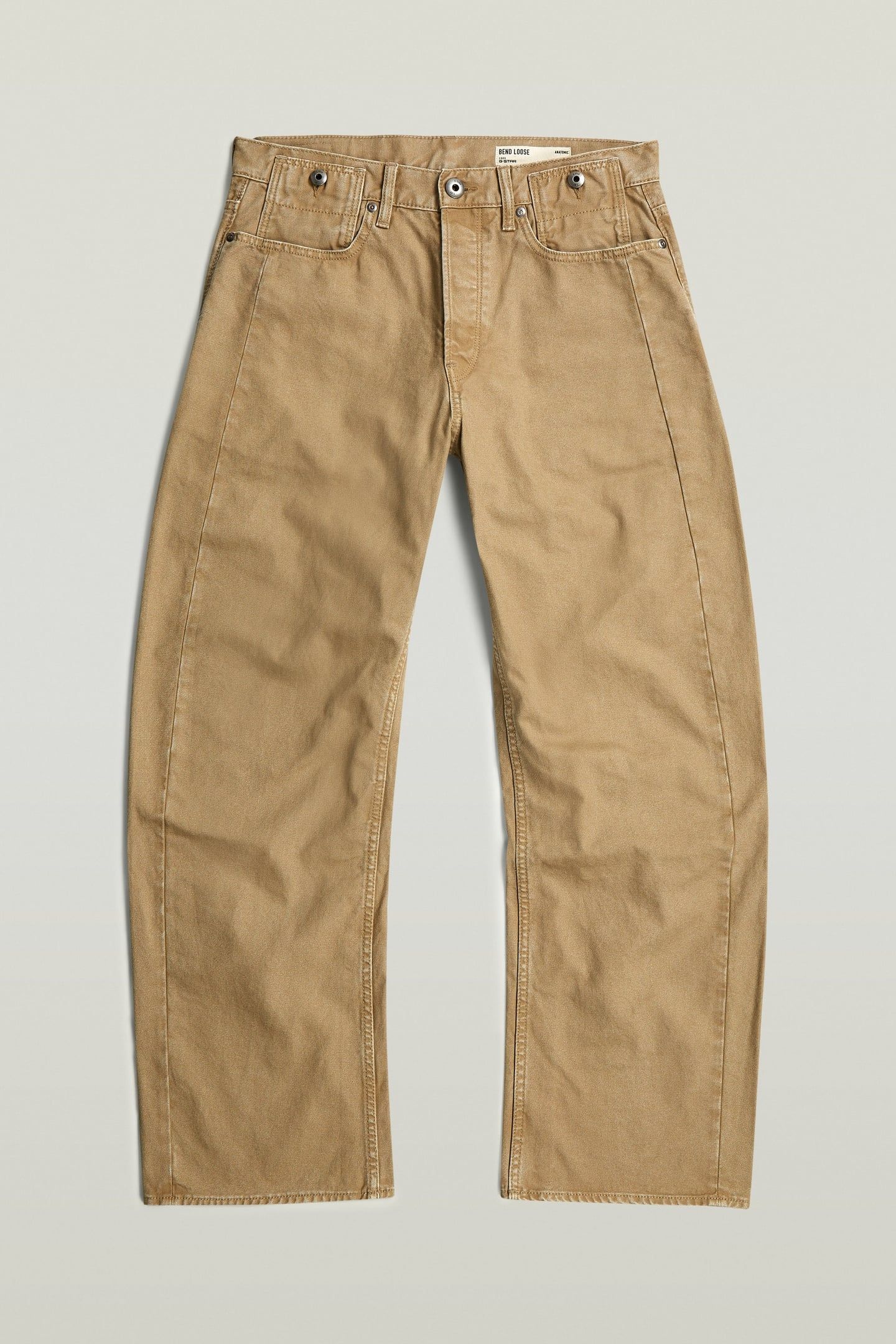 BEND 3D LOOSE BEIGE/KHAKI 4