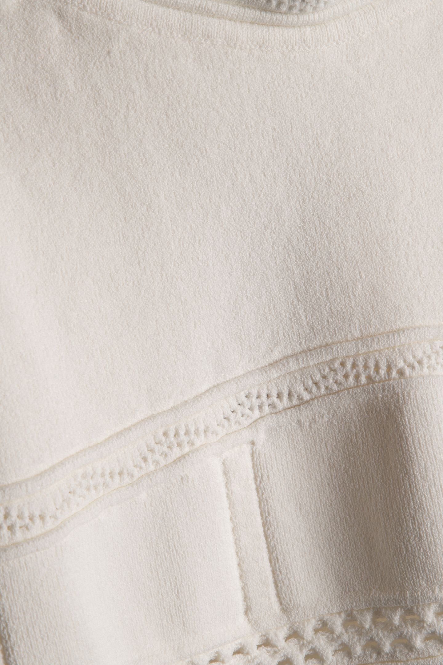 SLEEVELESS KNIT ECRU 4