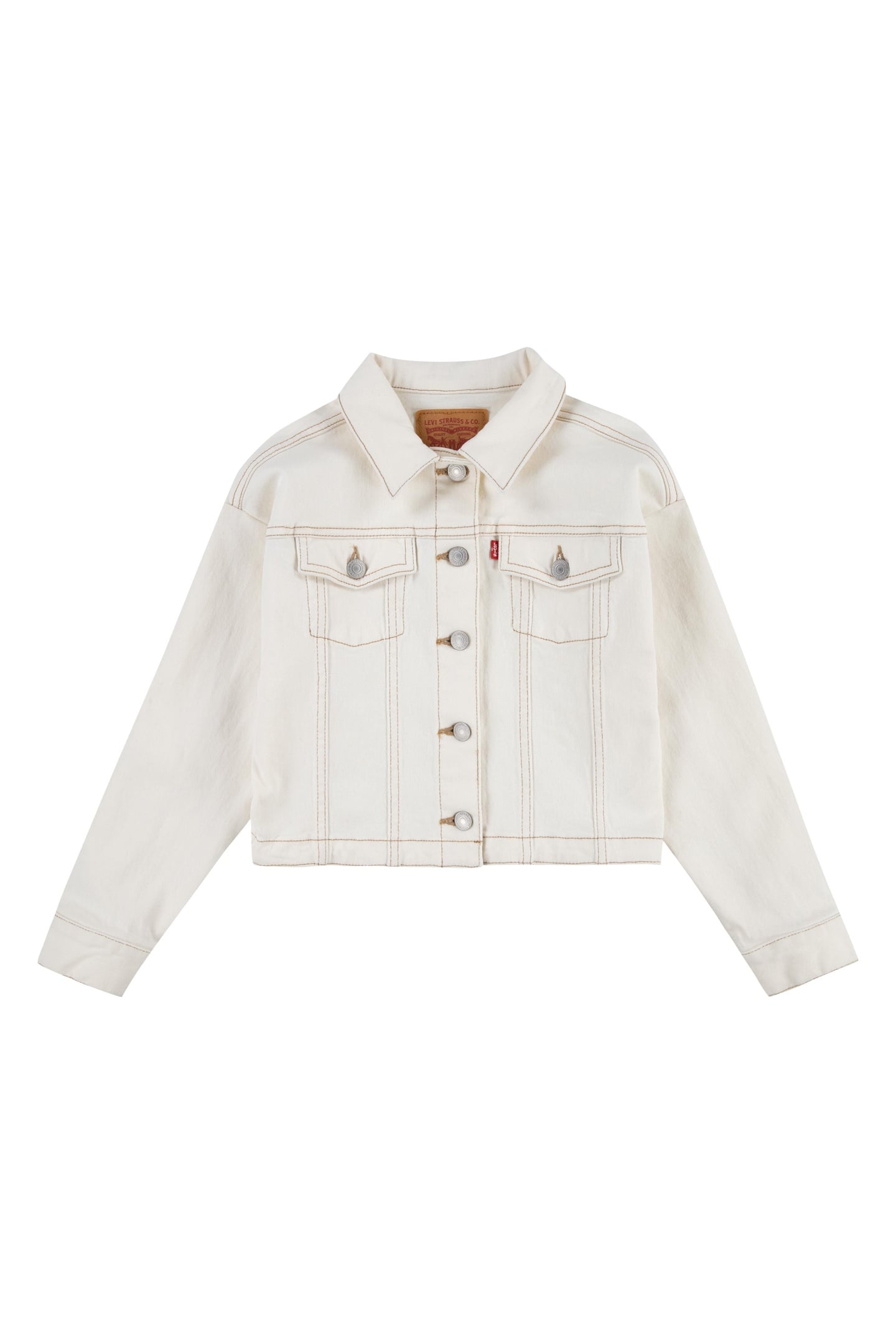 GIRLS COLOR BABY BAGGY TRUCKER NATURAL 1