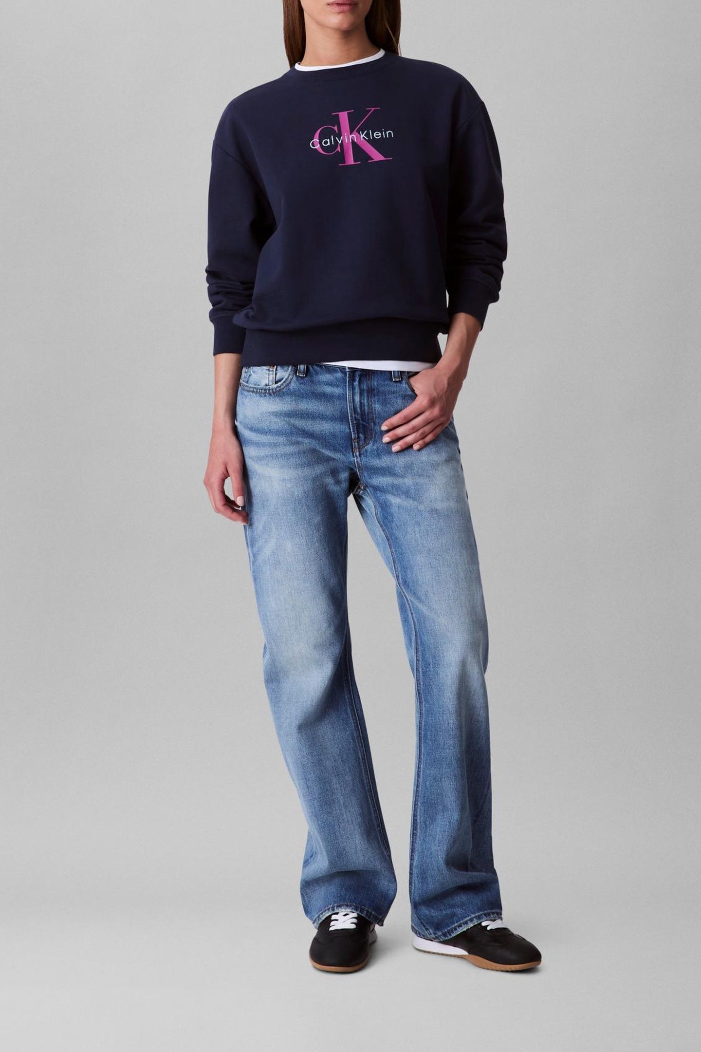 LS MONOLOGO FRENCH TERRY DARK SAPPHIRE 3