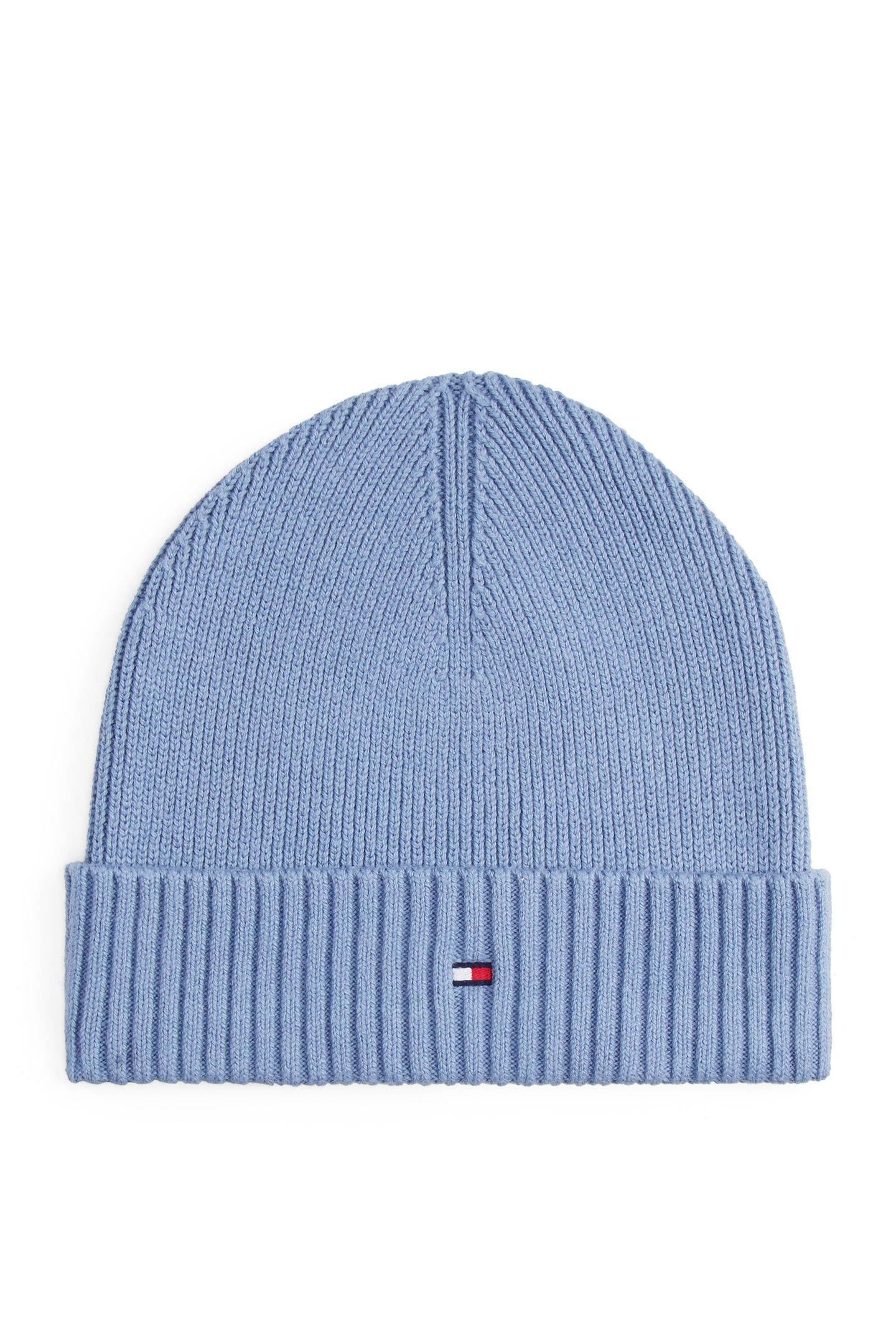 TH FLAG PIMA COTTON BRISK BLUE 1