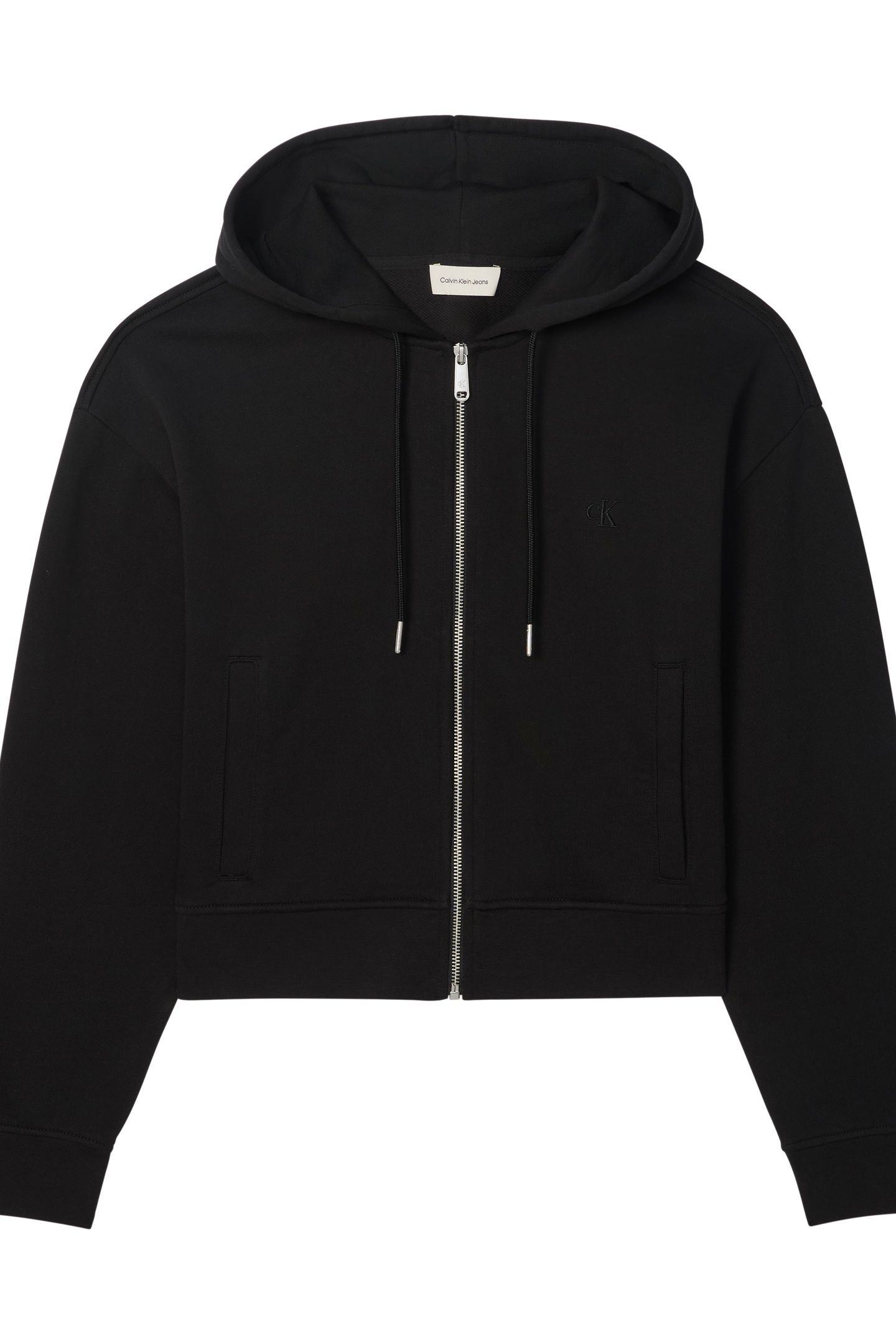 LS MONOGRAM TERRY CREW BLACK 4