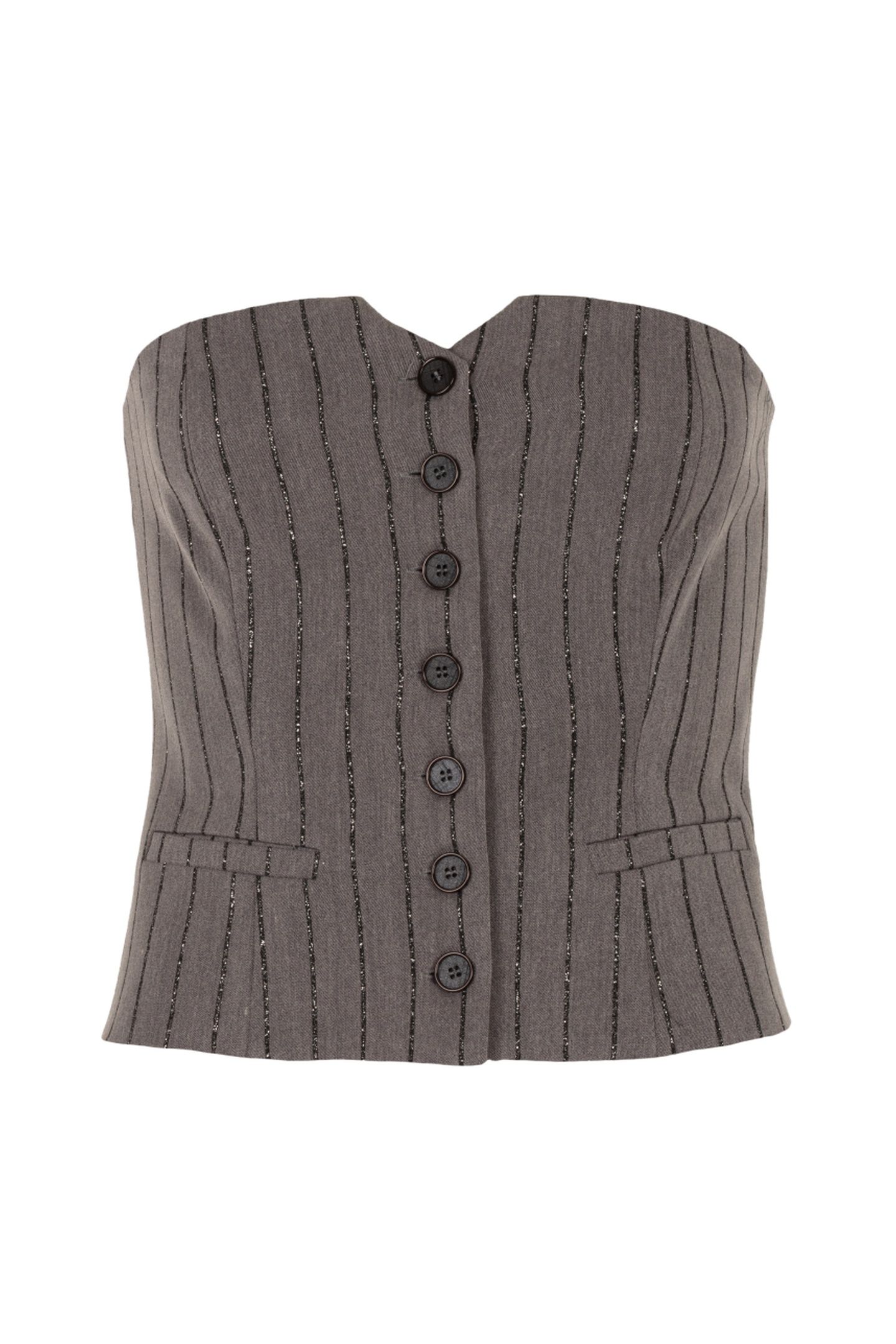 GESILE GILET GREY 2