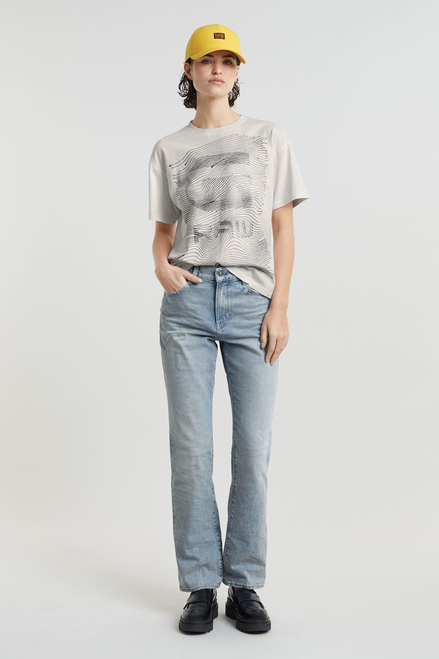 VIKTORIA HIGH STRAIGHT LIGHT/PASTEL BLUE 3