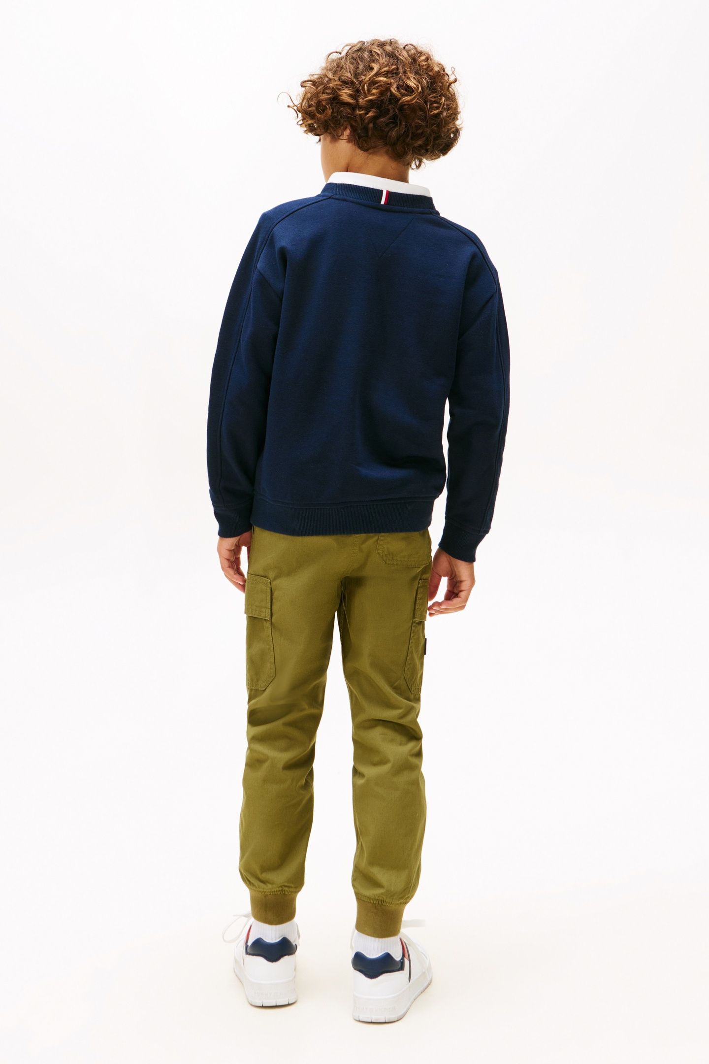 BOYS VARSITY RAISED PRINT DARK NIGHT NAVY 2