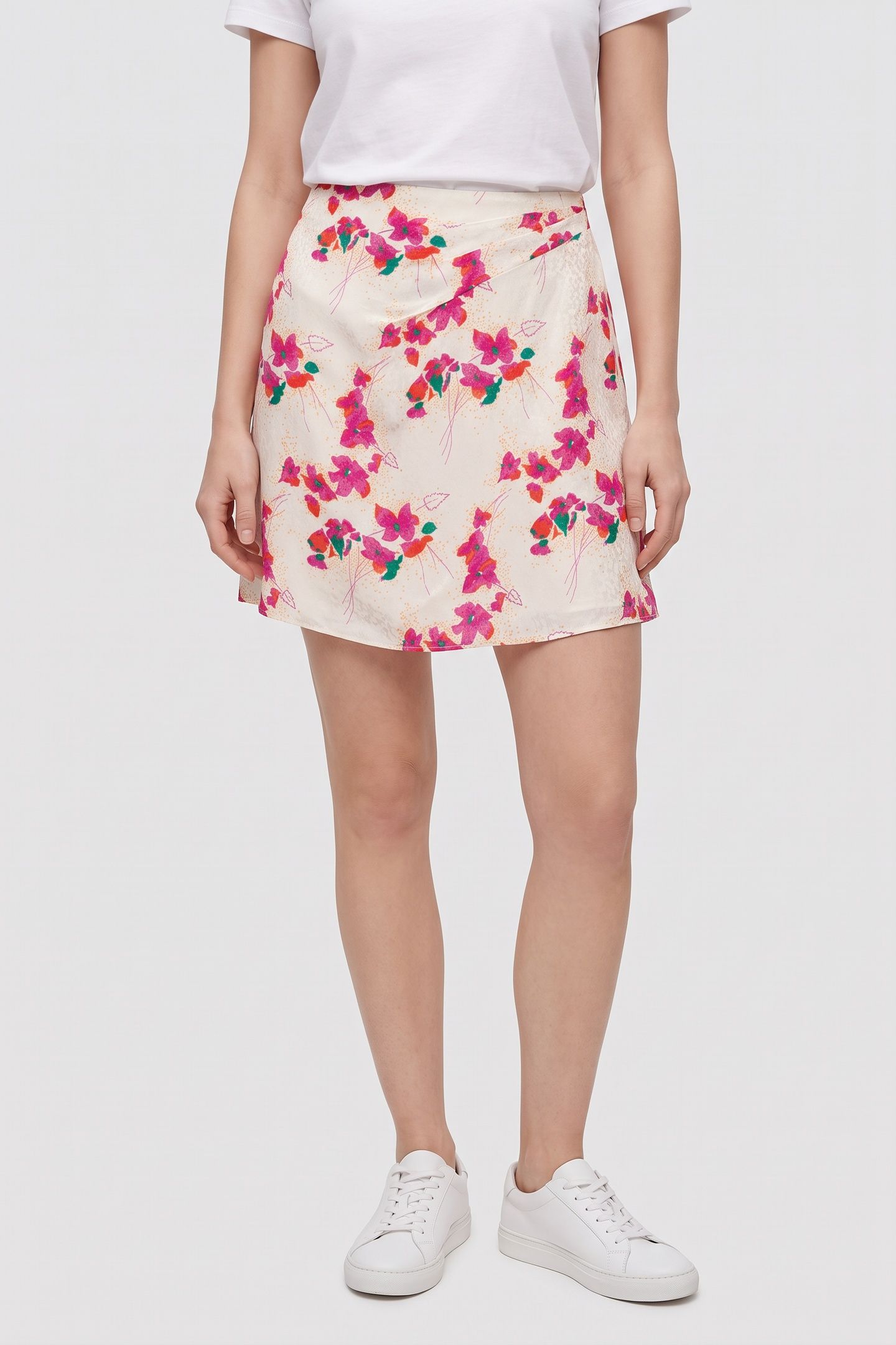 MINI SKIRT ECRU 1