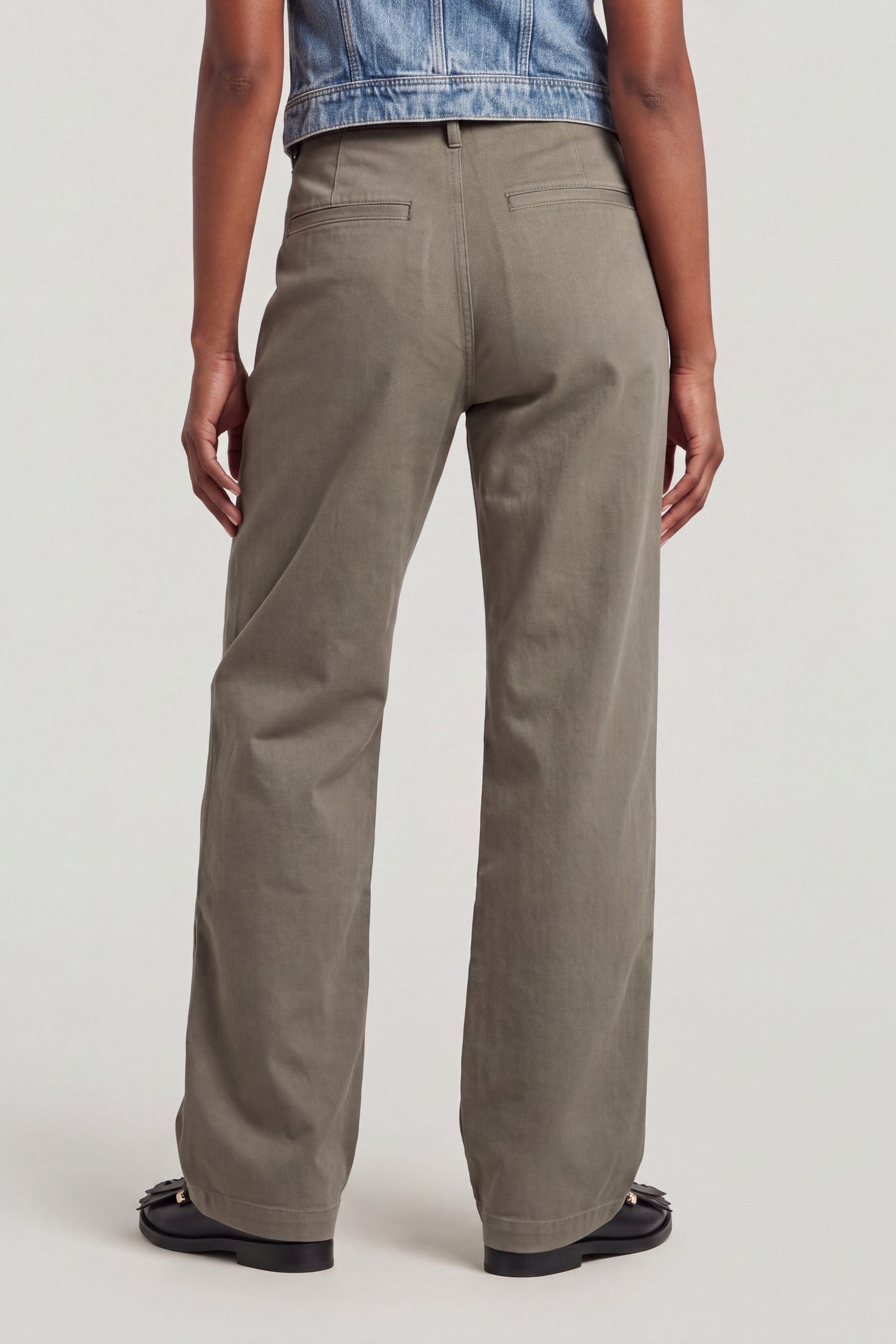 DECK 2.0 HIGH LOOSE CHINO DARK BROWN 2