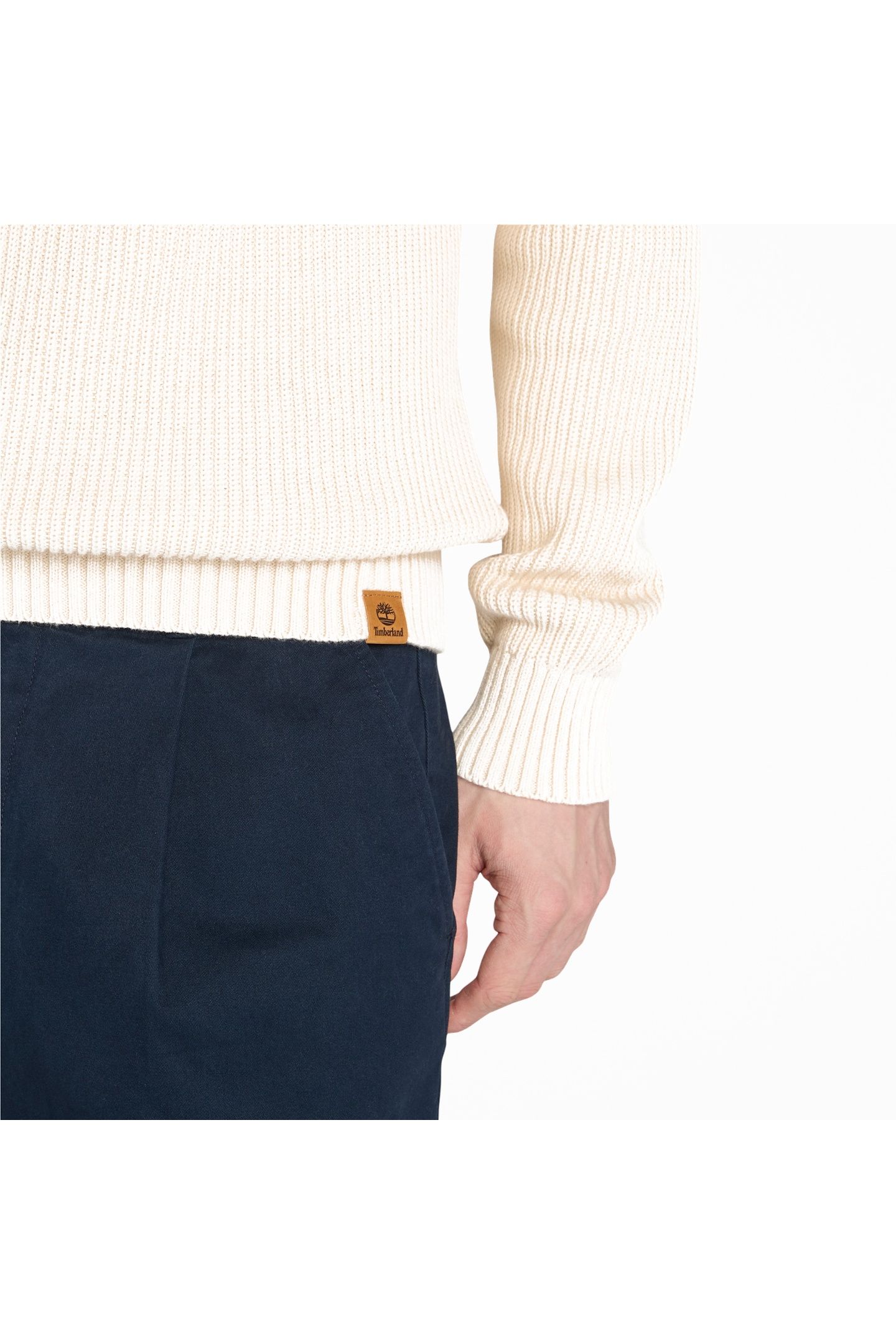 WILLIAMS RIVER TEXTURED 1/4 ZIP SWETAER ANGORA 4