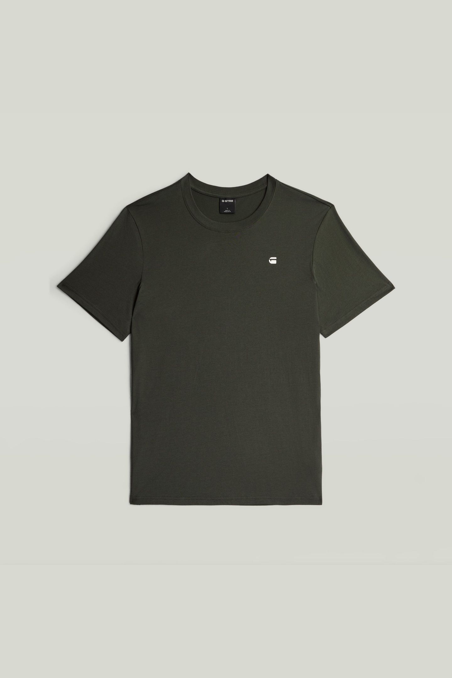 CHEST LOGO SLIM T-SHIRT S/S GREY 3