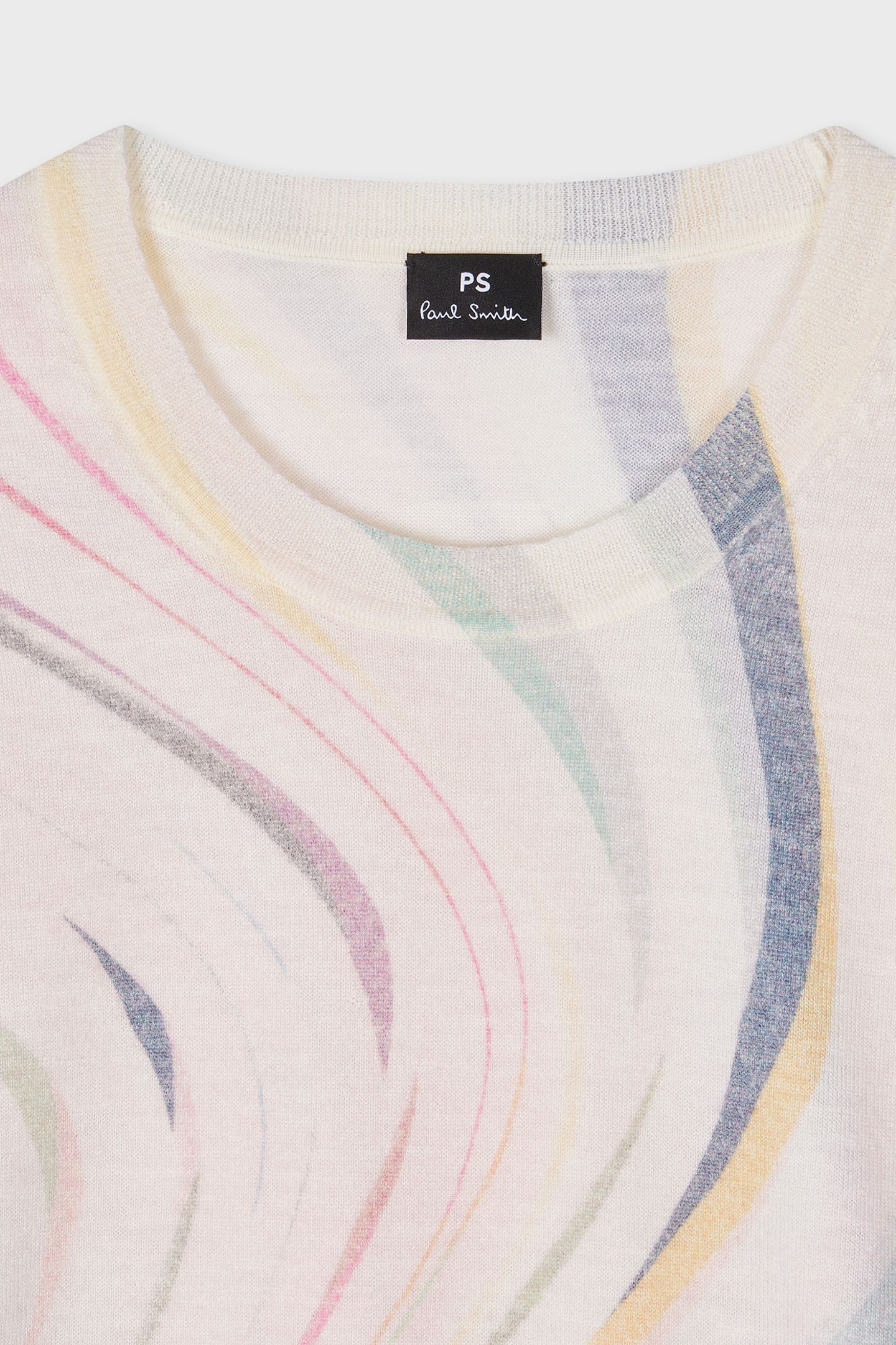 WOMENS KNITTED SS TOP MULTI COLOURED 7