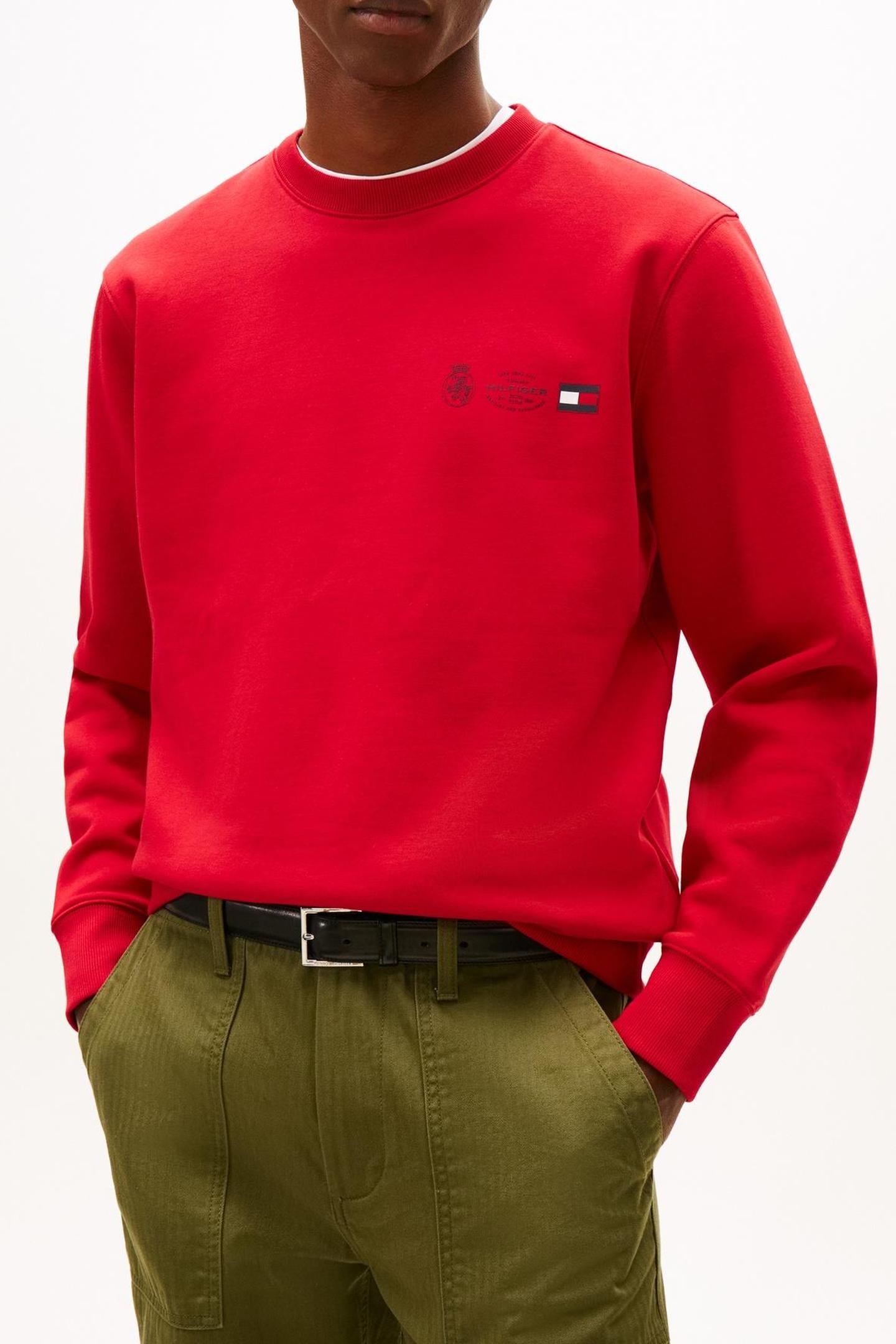 SMALL CREST OUTLINE MEDIUM RED 1
