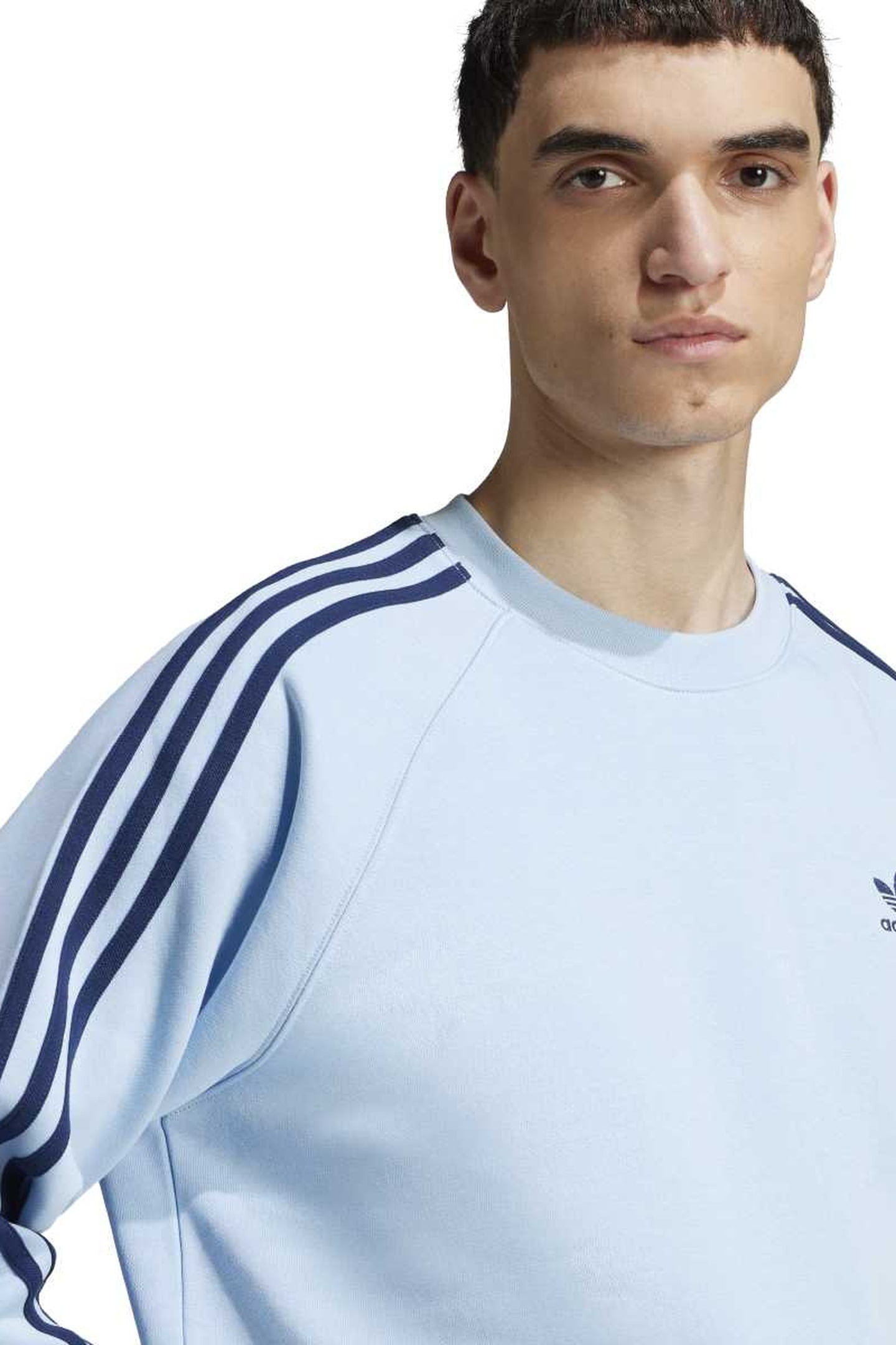 UNISEX 3-STRIPES CREW CLEAR SKY 5