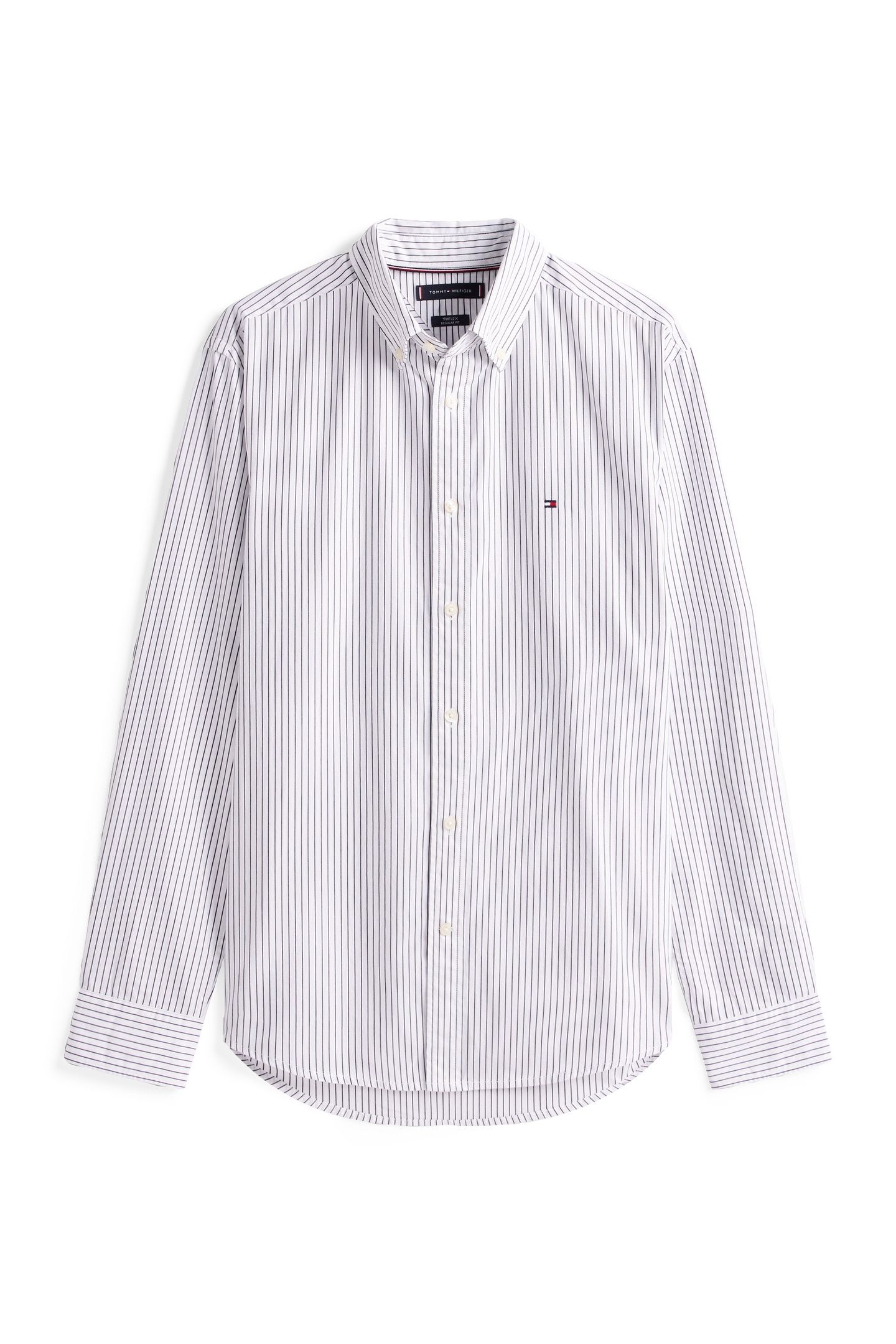 CORE HAIRLINE POPLIN WHITE/STRIPE 4