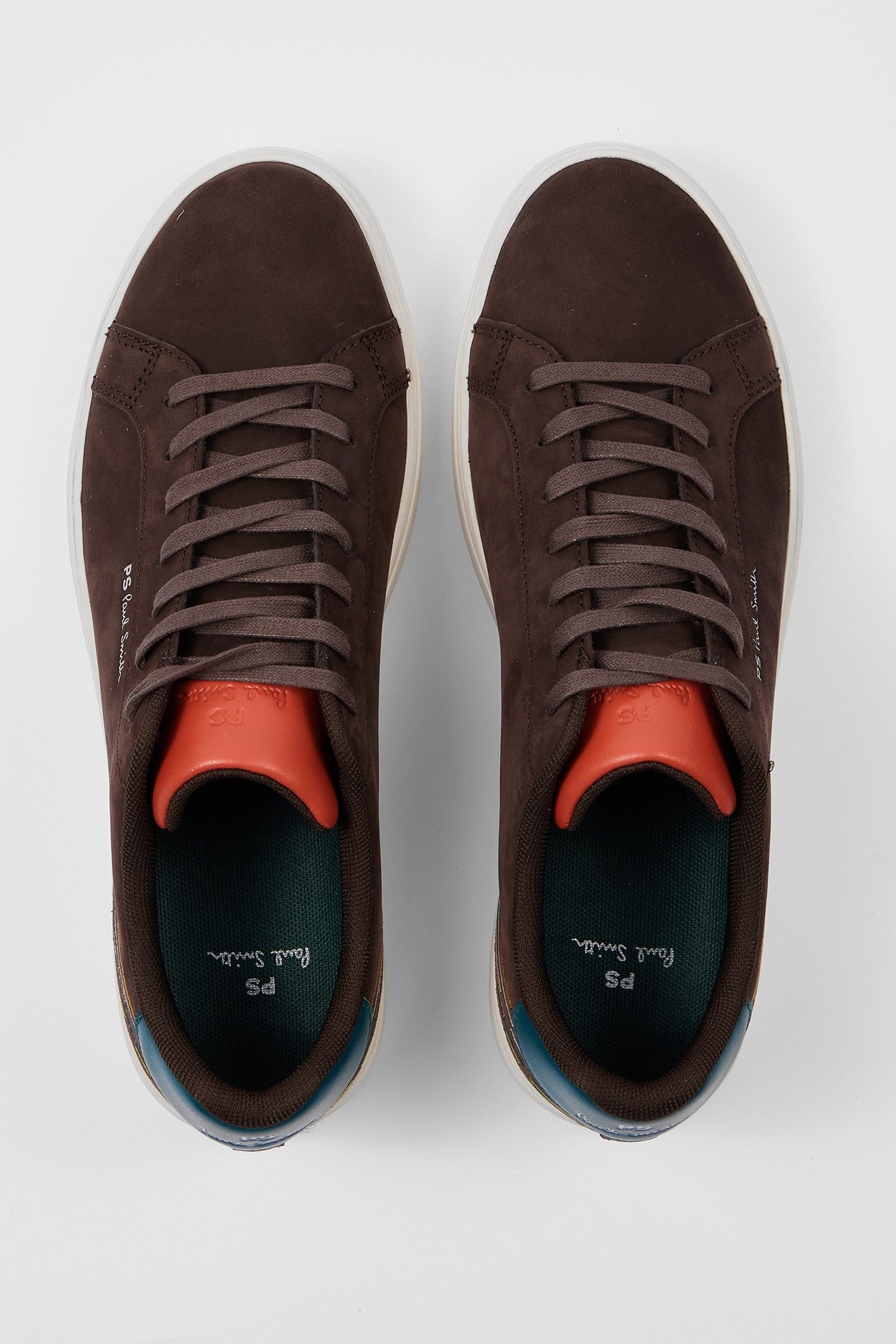 MENS SHOE REX BROWN EMBROIDERY BROWN 8