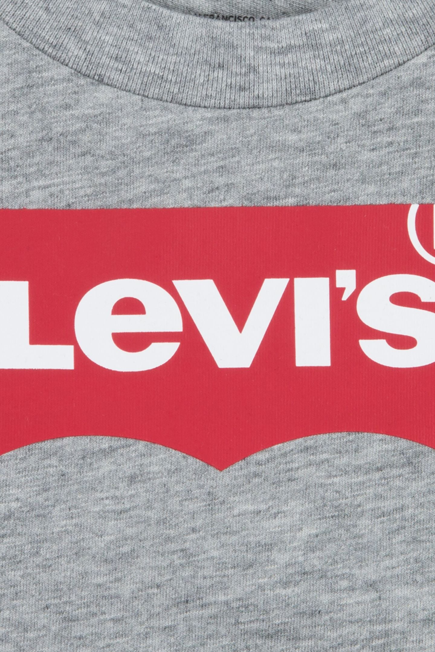 BOYS S/S BATWING TEE GREY HEATHER 3