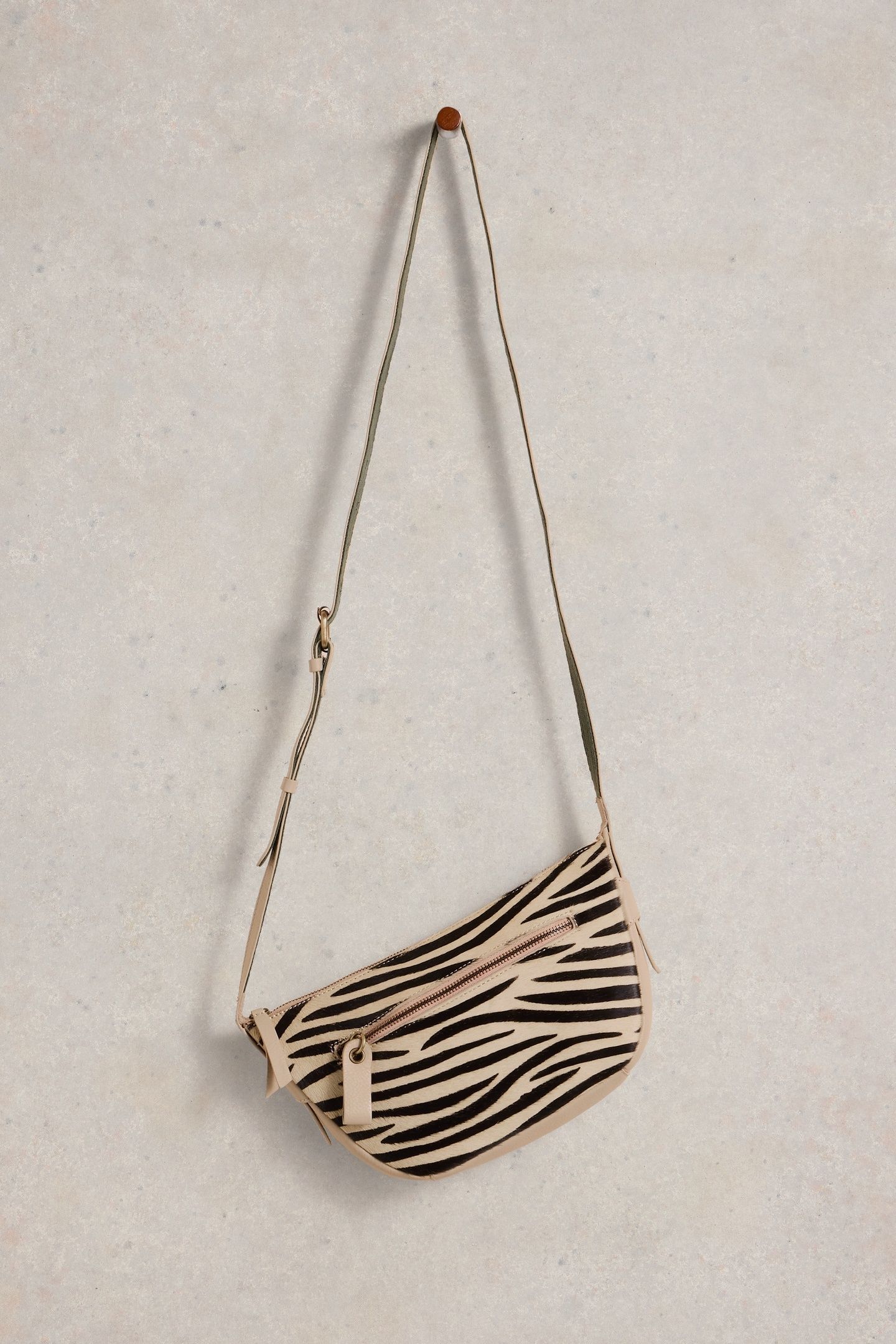 CARO CROSSBODY BAG NATURAL MULTI 1