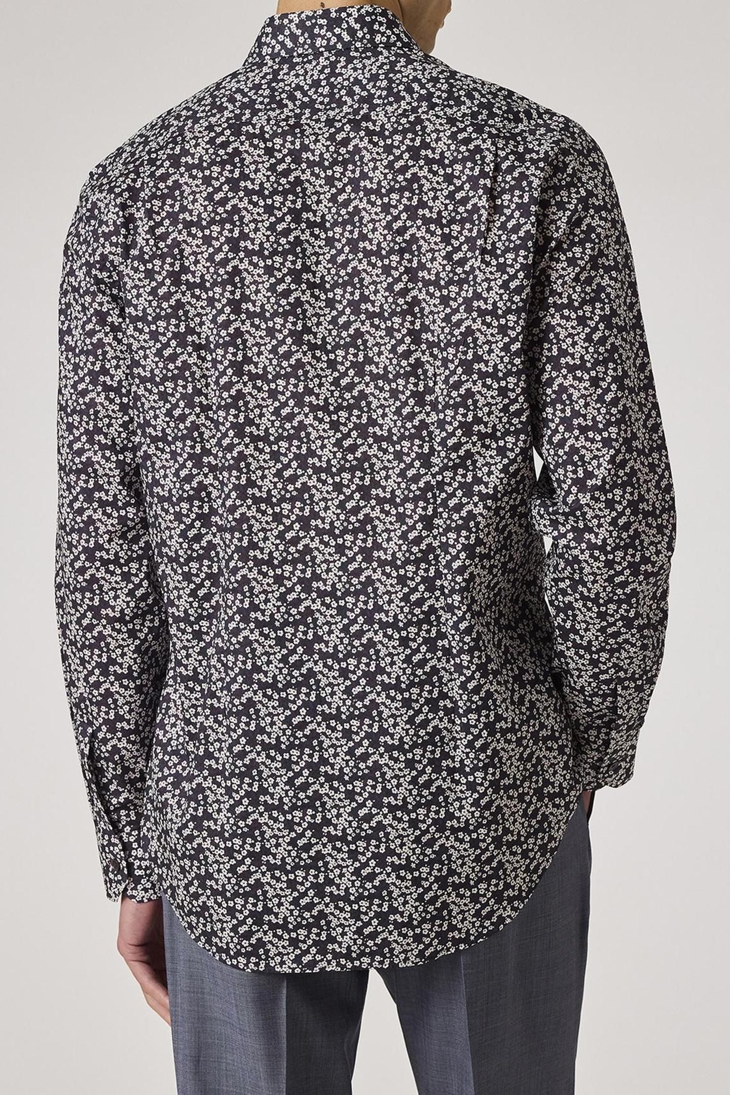 MENS S/C TAILORED FIT SHIRT DARK VIOLET 3
