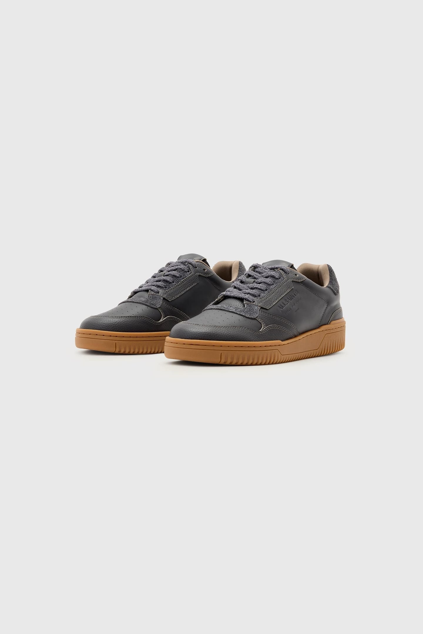 REGAN LOW TOP CHARCOAL GREY/GUM 2